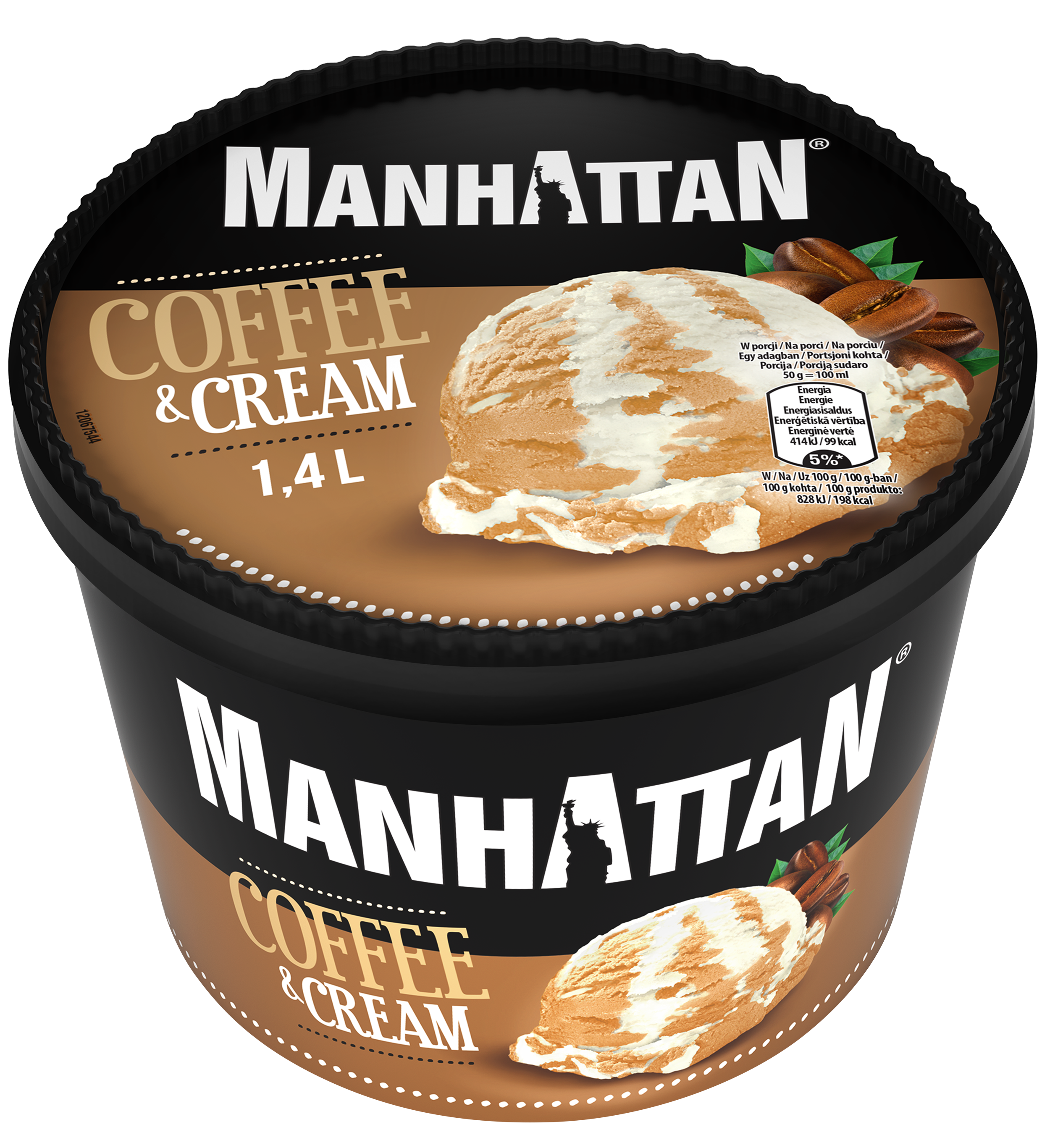 Manhattan Lody Coffee&Cream 1,4L