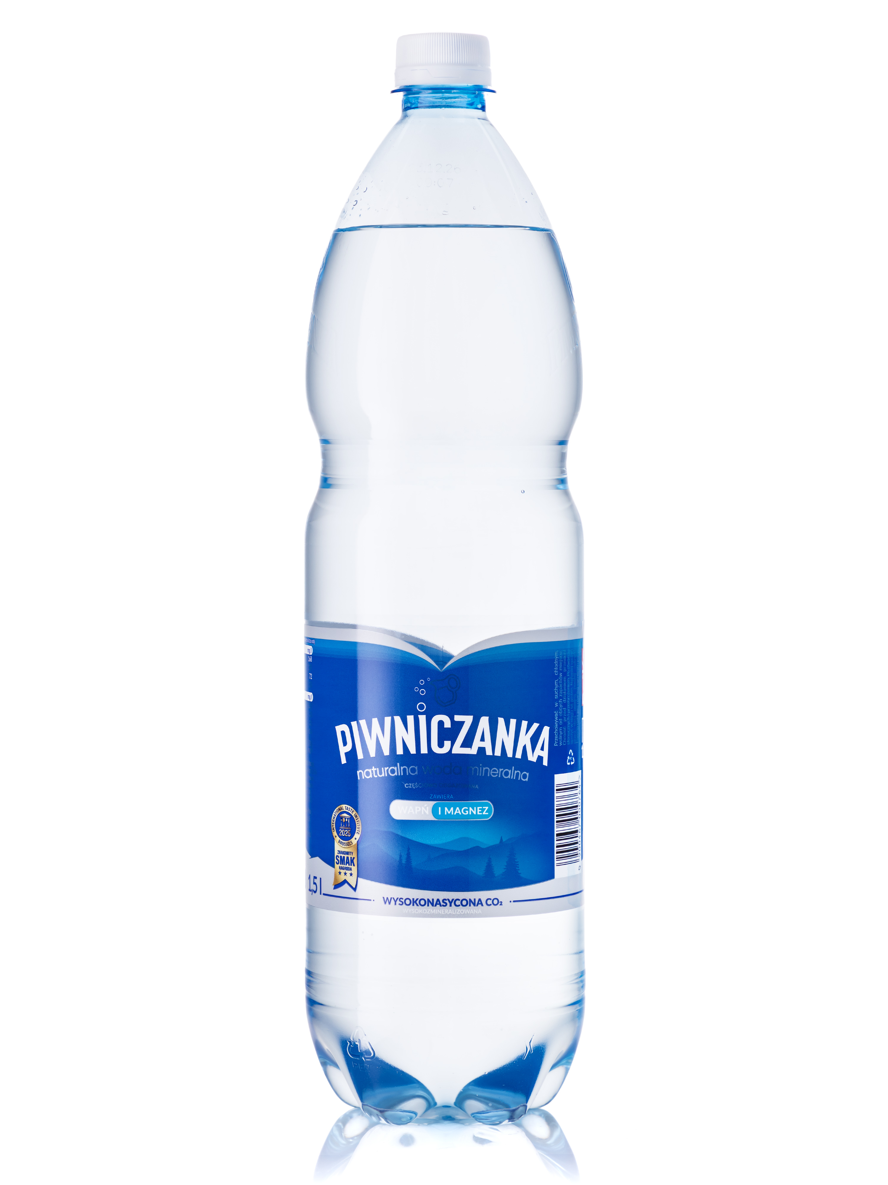 Piwniczanka Woda Mineralna Wysokonasycona Co2 1,5 L Kaucja