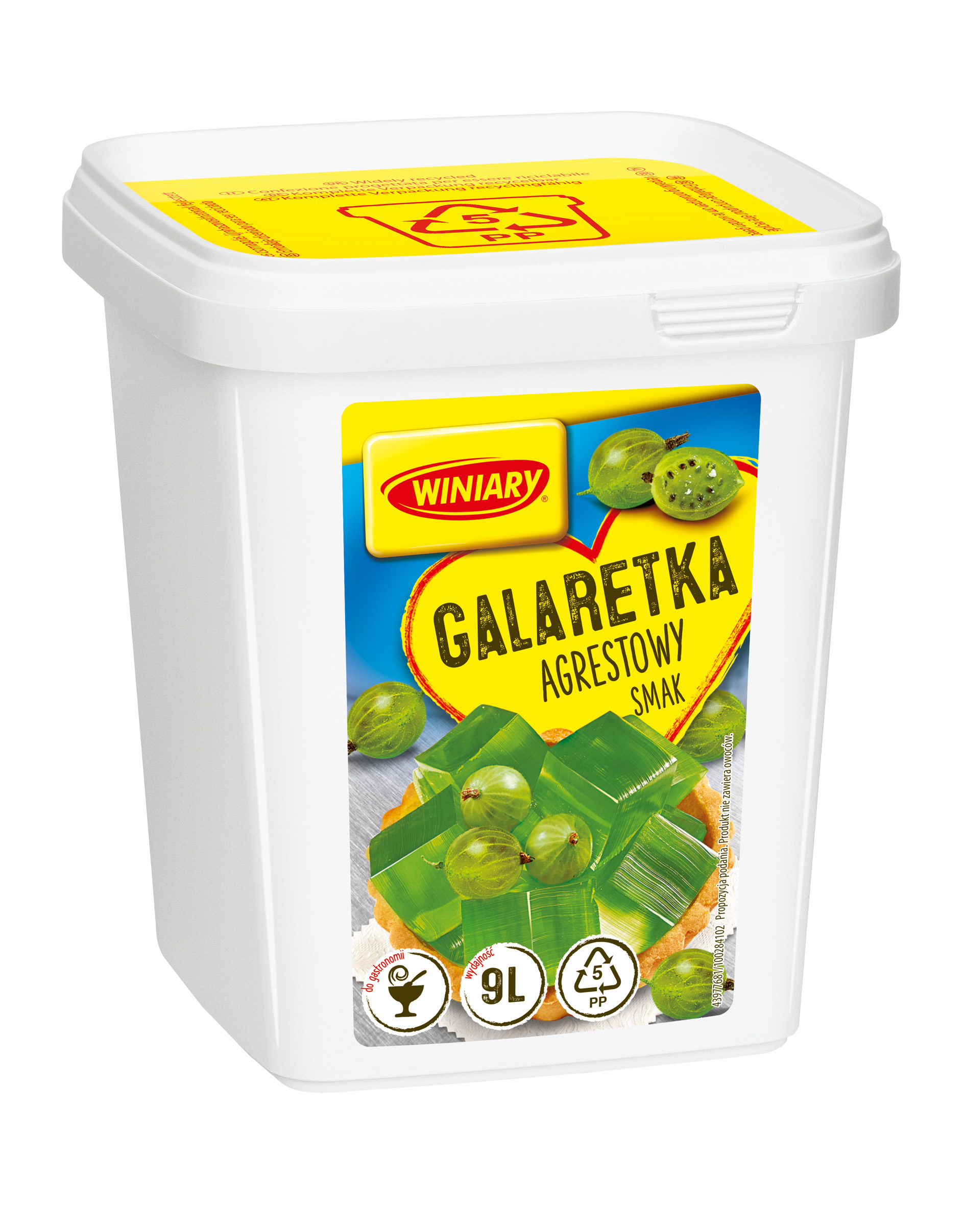 Winiary Galaretka O Smaku Agrestowym 1,3 Kg