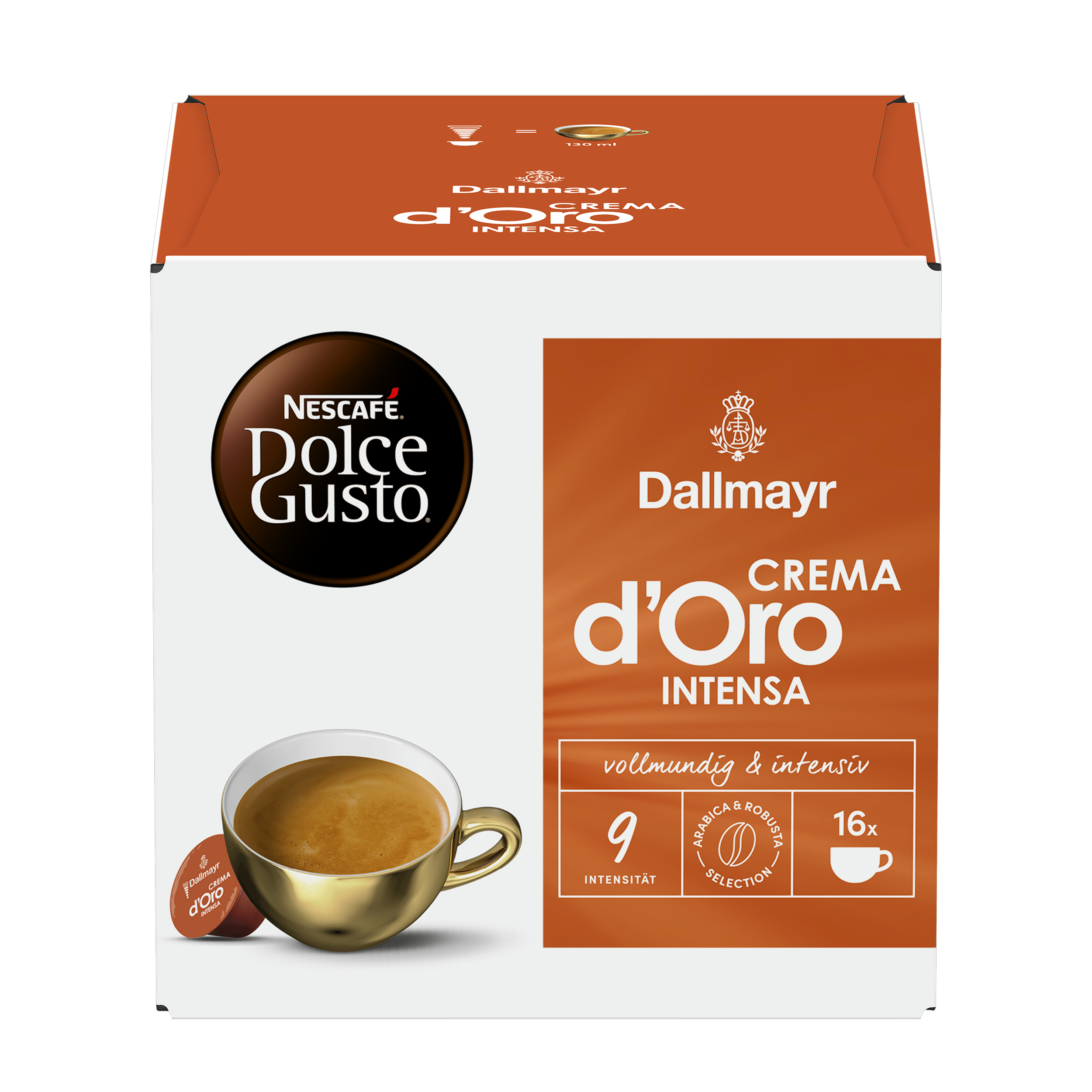 Nescafé Dolce Gusto Dallmayr Crema D'Oro Intensa 112G