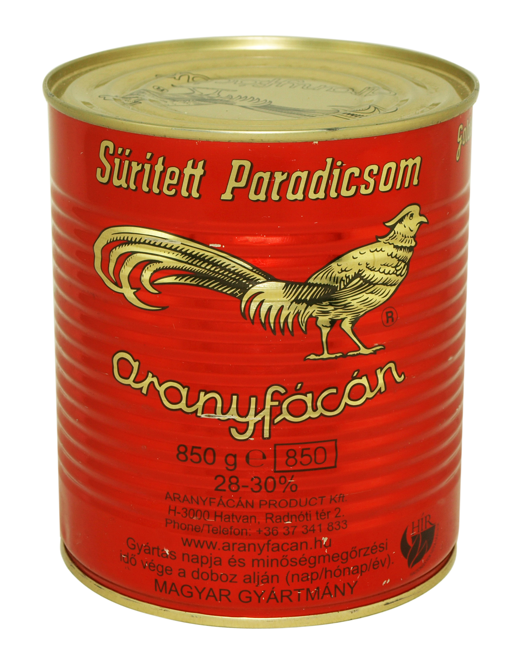 Koncentrat Pomidorowy Bażant 850 G Aranyfacan