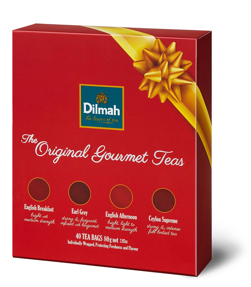 Dilmah Original Gourmet Teas Gift Pack 40X2 G