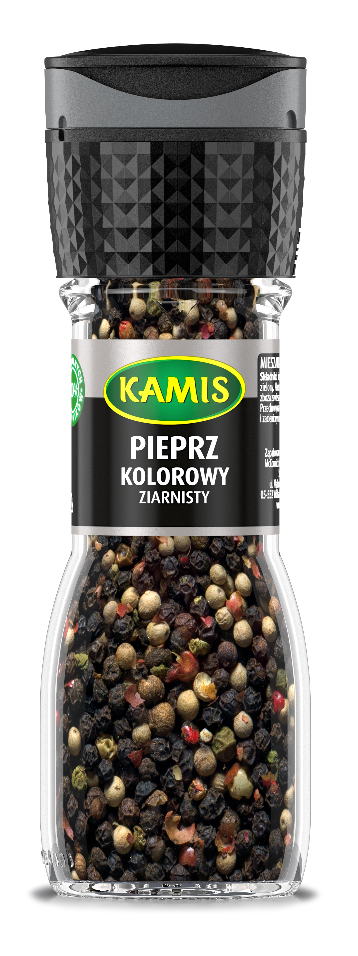 Kamis Pieprz Kolorowy Młynek 36 G