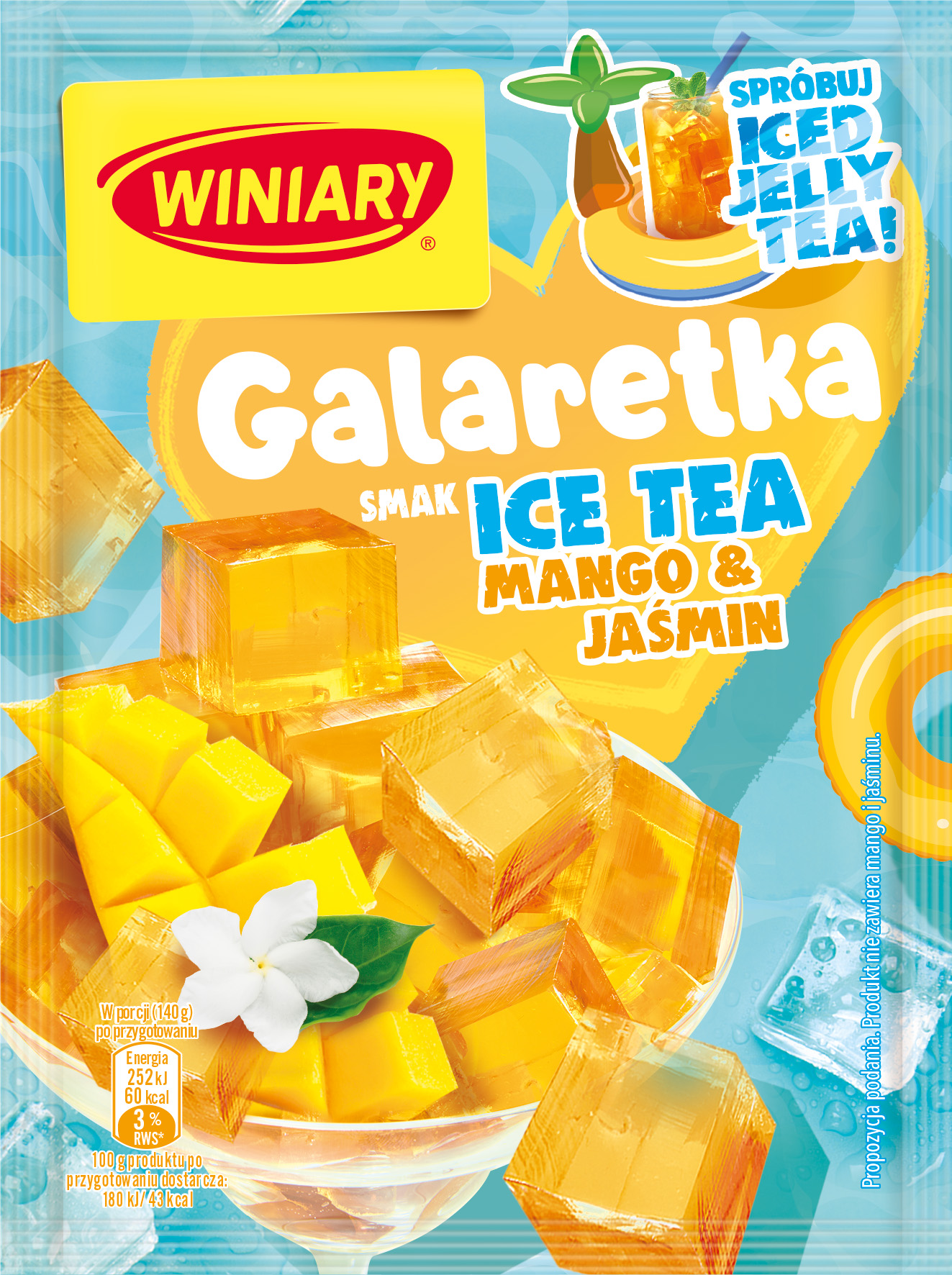 Winiary Galaretka Mango Jaśmin 47G