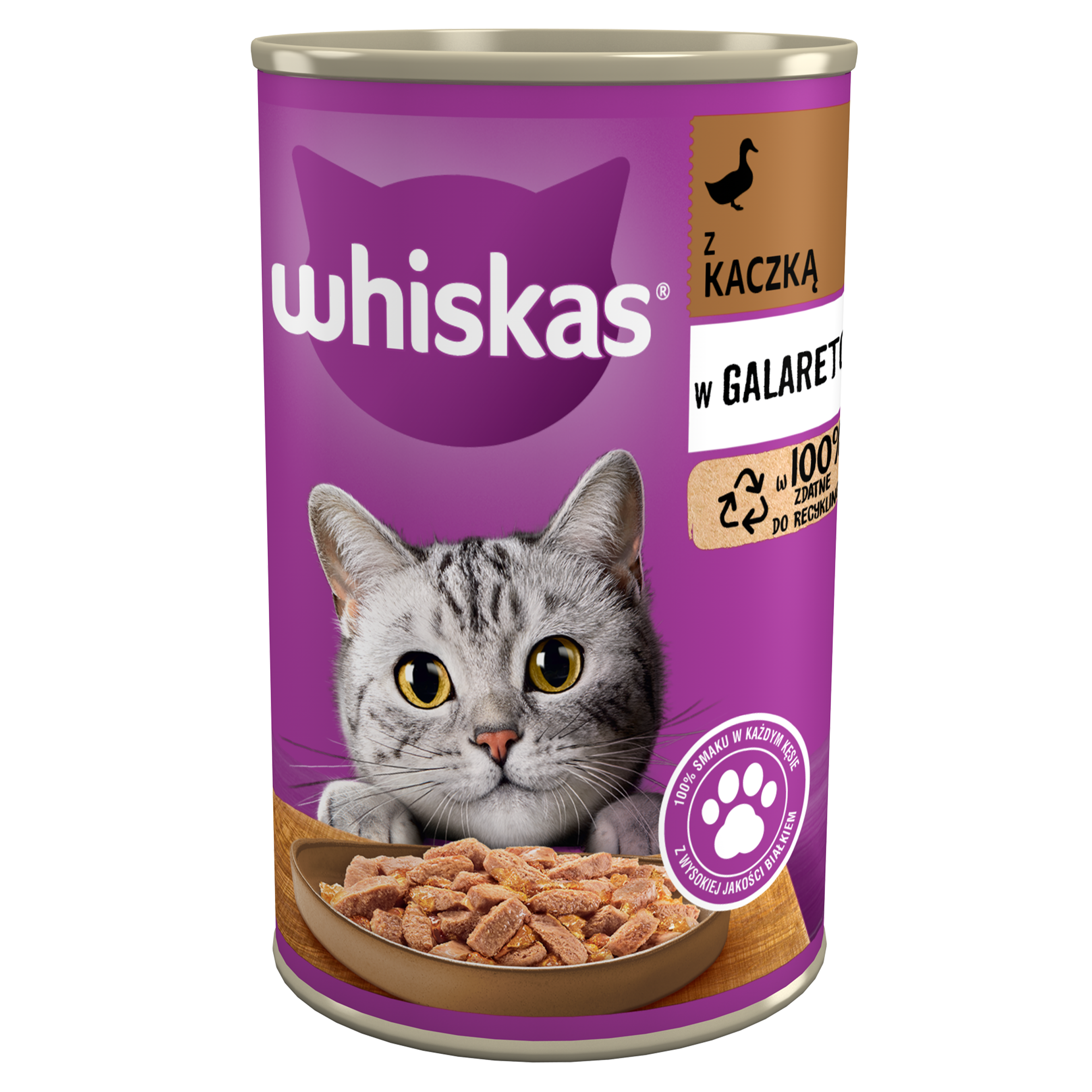 Whiskas W Galaretce Z Kaczką 400 G