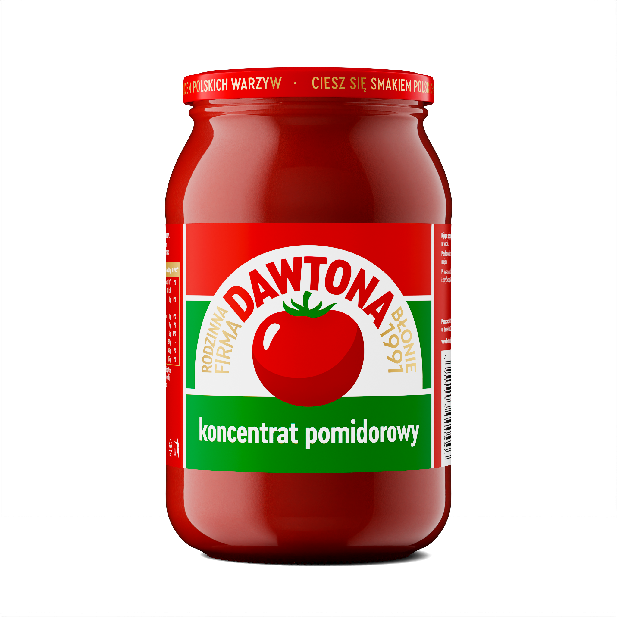 Dawtona Koncentrat Pomidorowy 30% 1000G Pasteryzowany