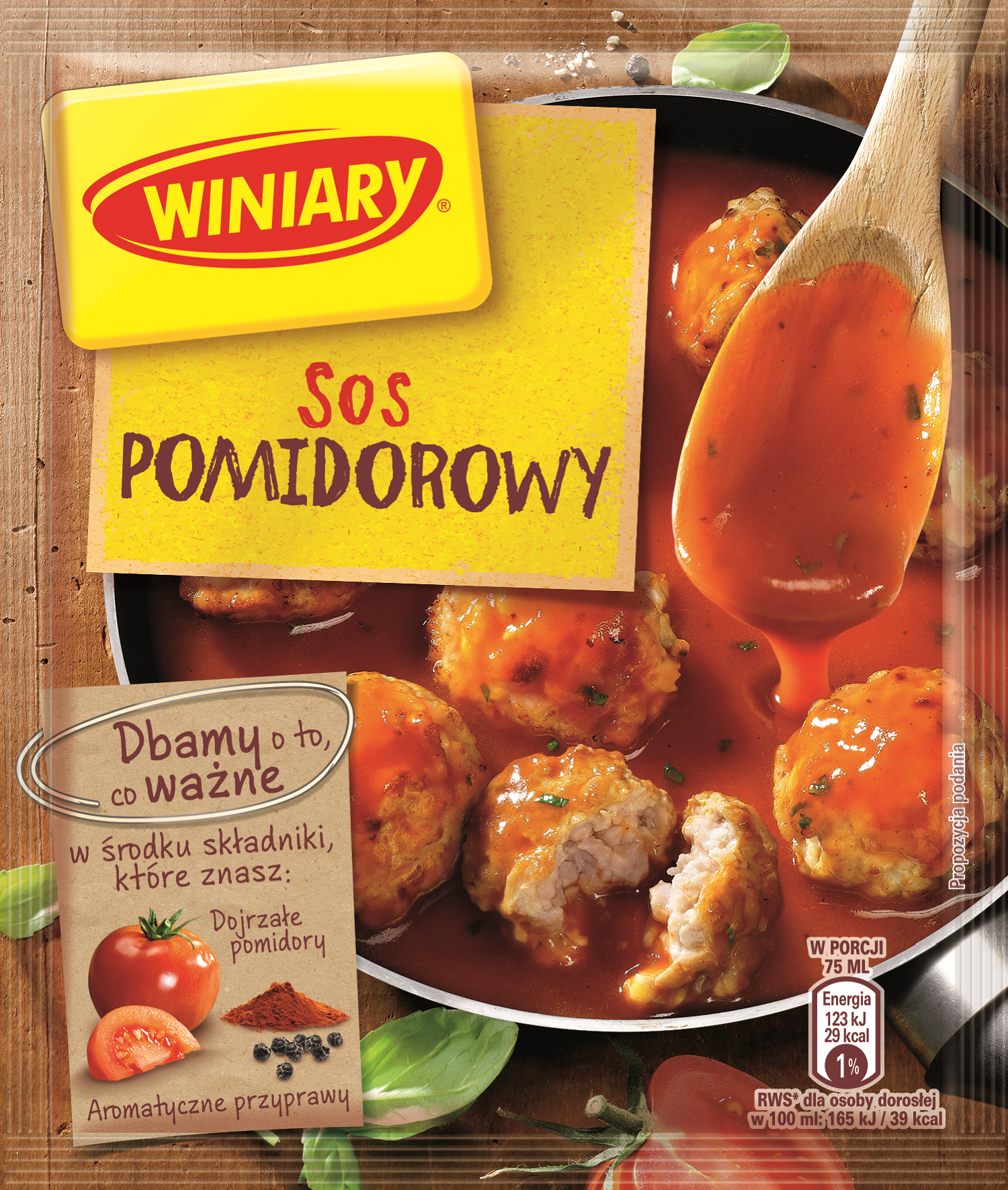 Winiary Sos Pomidorowy 33G