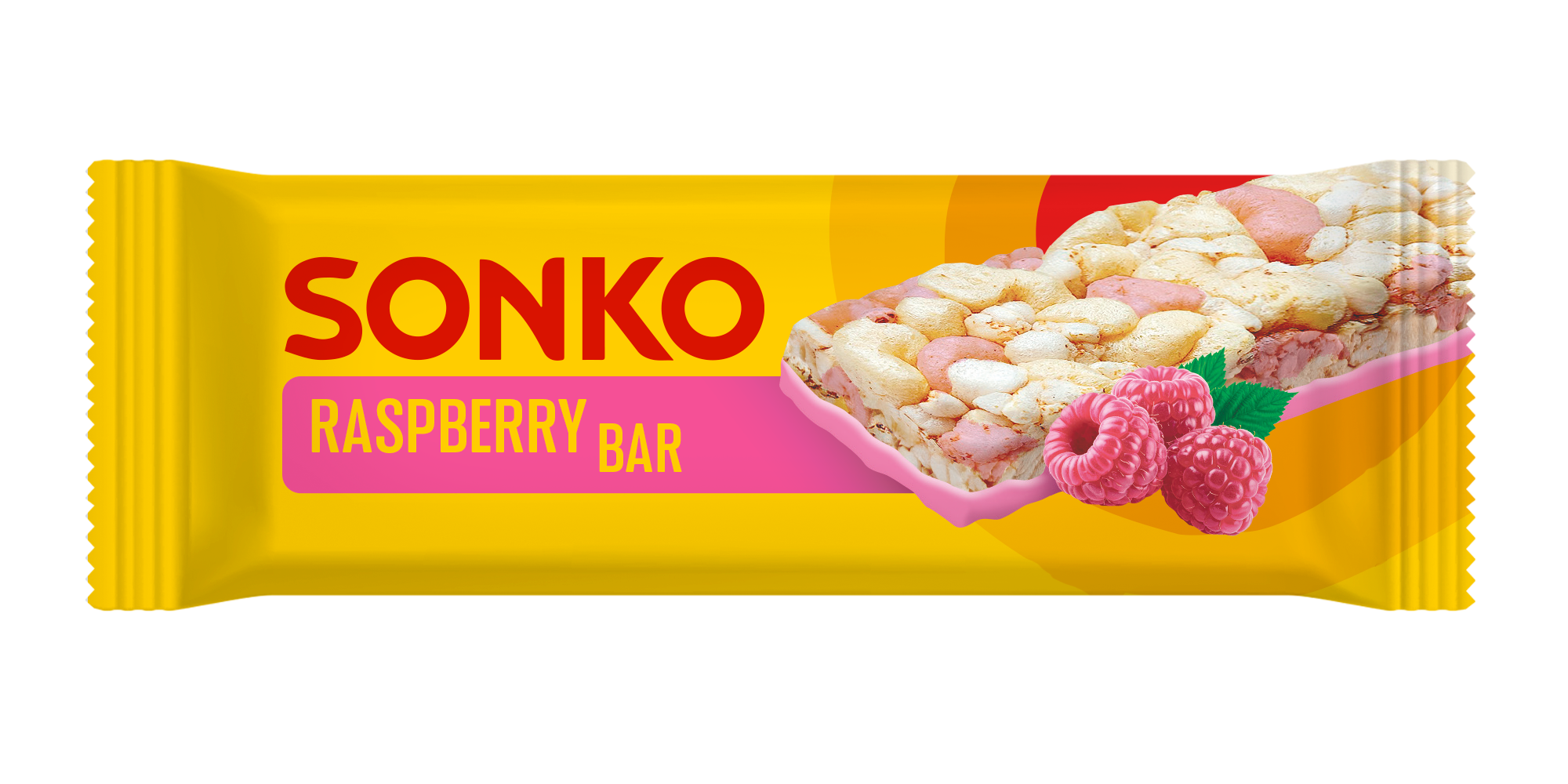 Sonko Baton Kukurydziano-Ryżowy O Smaku Maliny 11G
