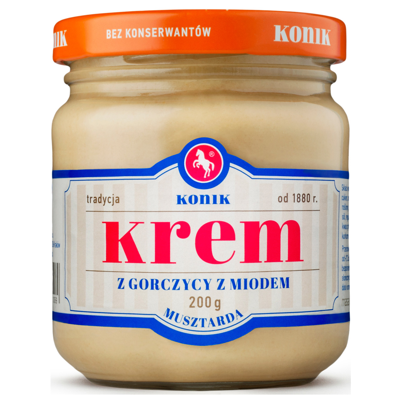 Krem Z Gorczycy Z Miodem 200G Musztardy Konik