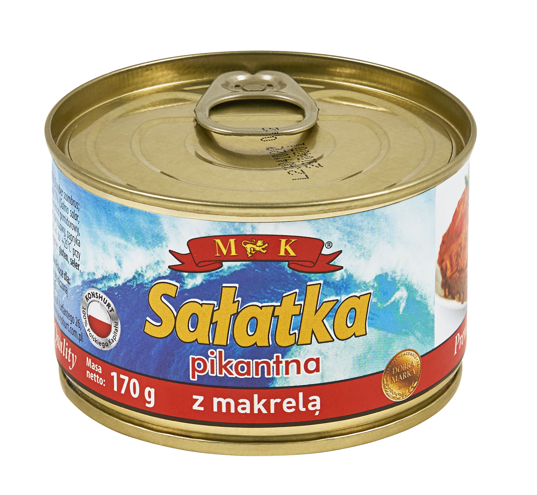 Mk Sałatka Z Makrelą Pikantna 170G