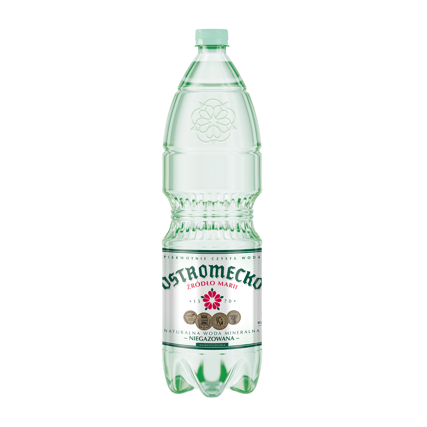 Ostromecko Naturalna Woda Mineralna Niegazowana Niskosodowa 1,5L