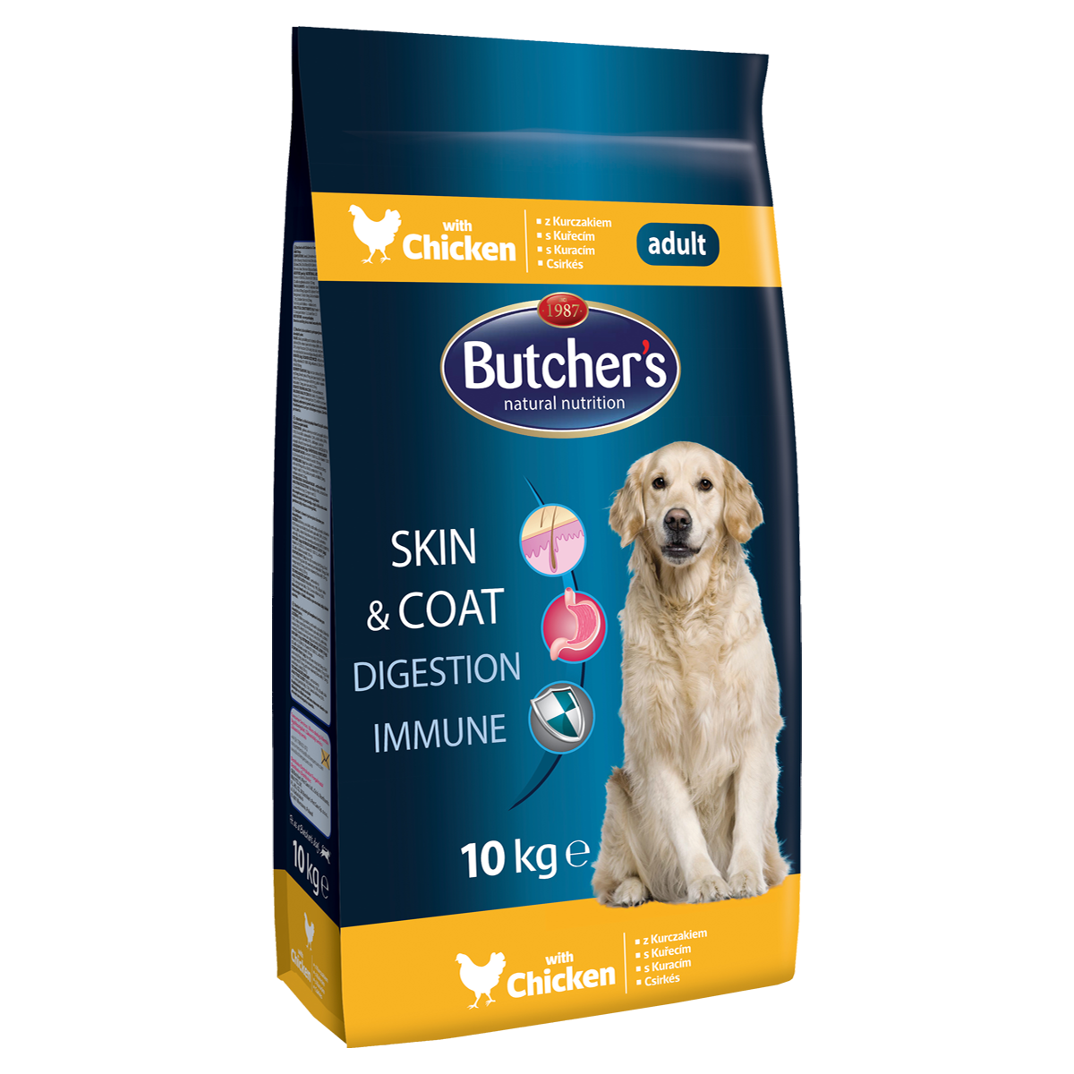 Butcher’S Skin&Coat Z Kurczakiem 10Kg