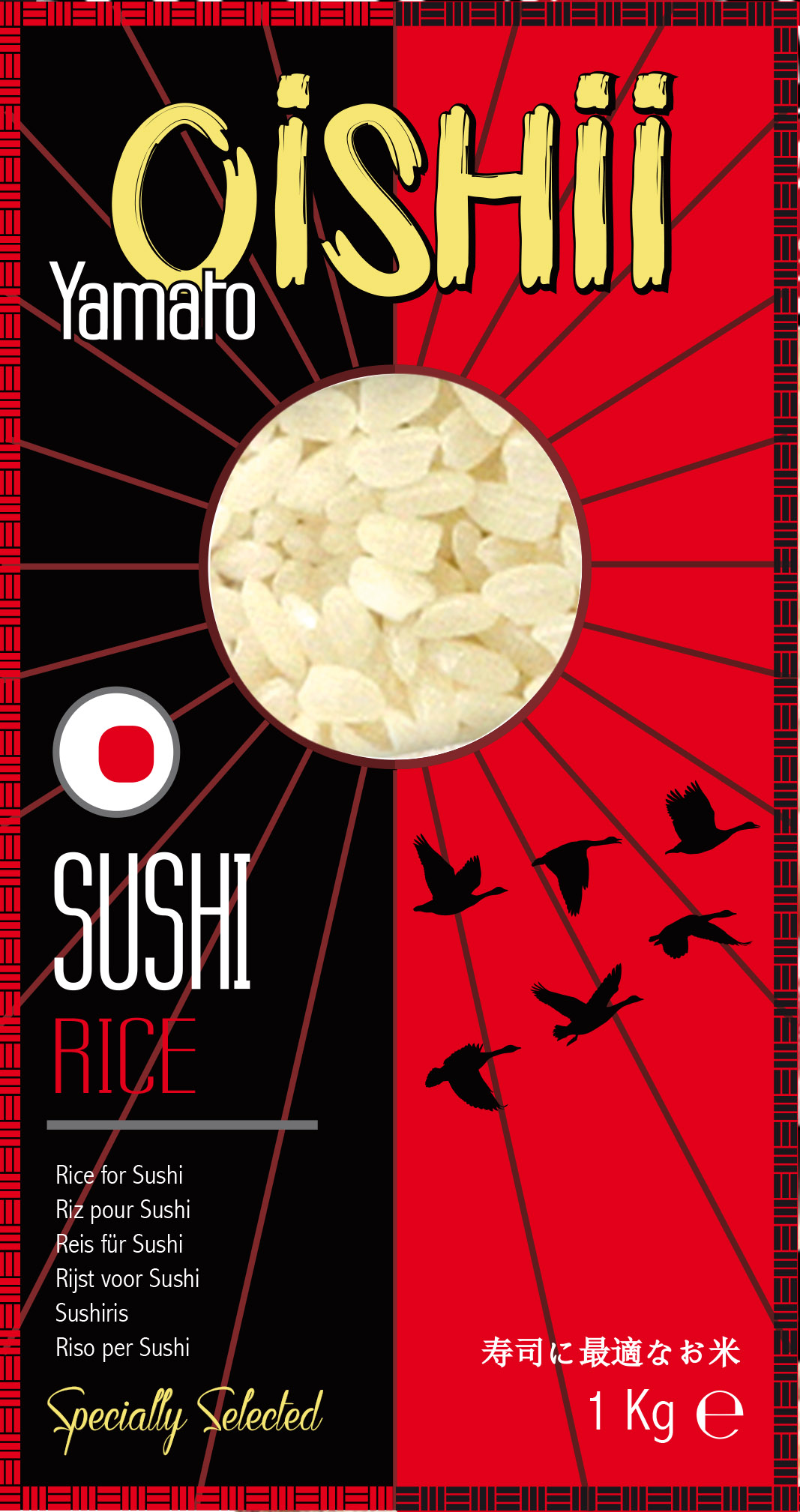 Ryż Do Sushi Oishii 1 Kg Oishii Yamato