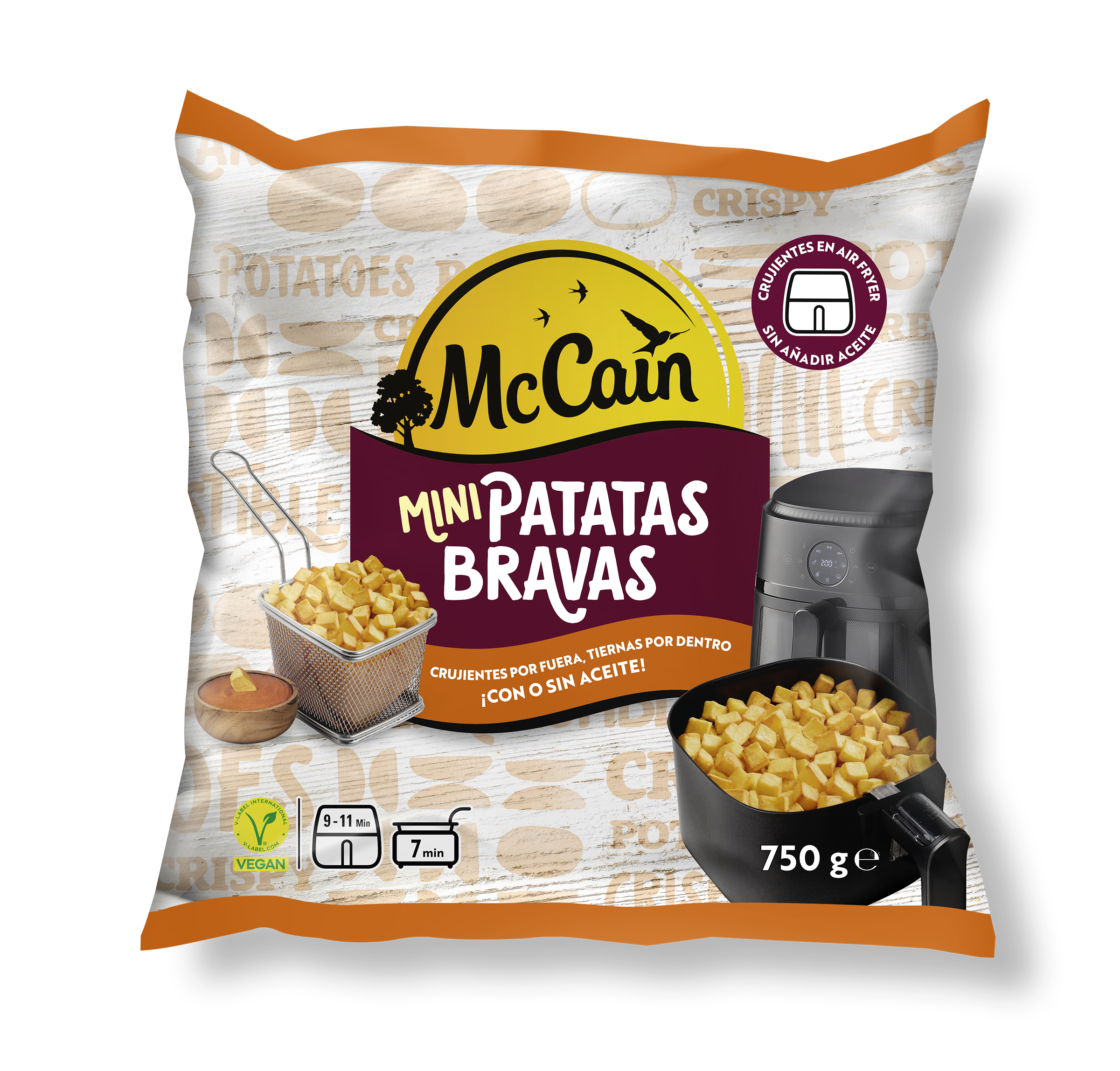 Mccain Frytki Mini Patatas Bravas 750 G