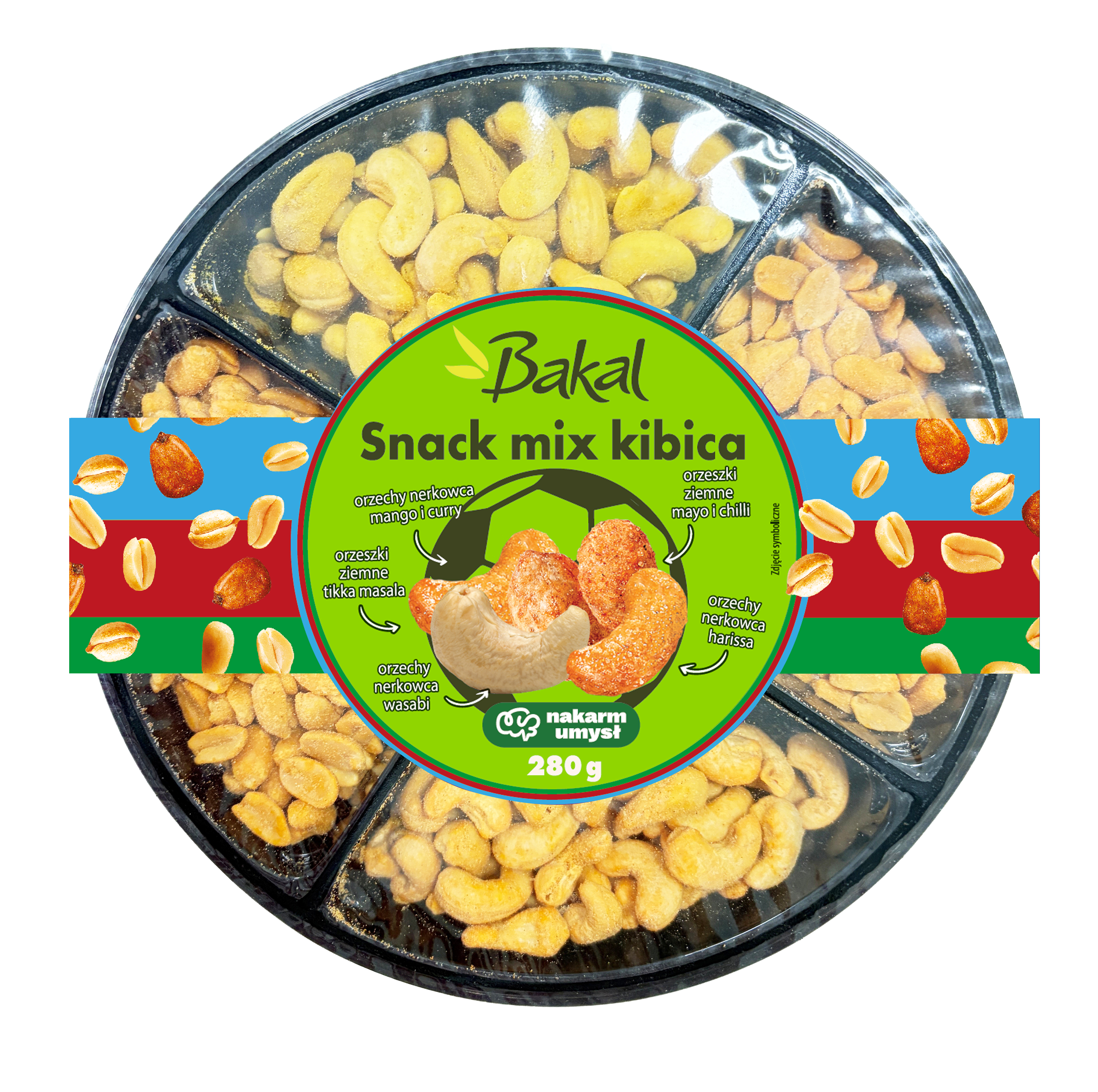 Bakal Tacka Snack Mix Kibica 280G