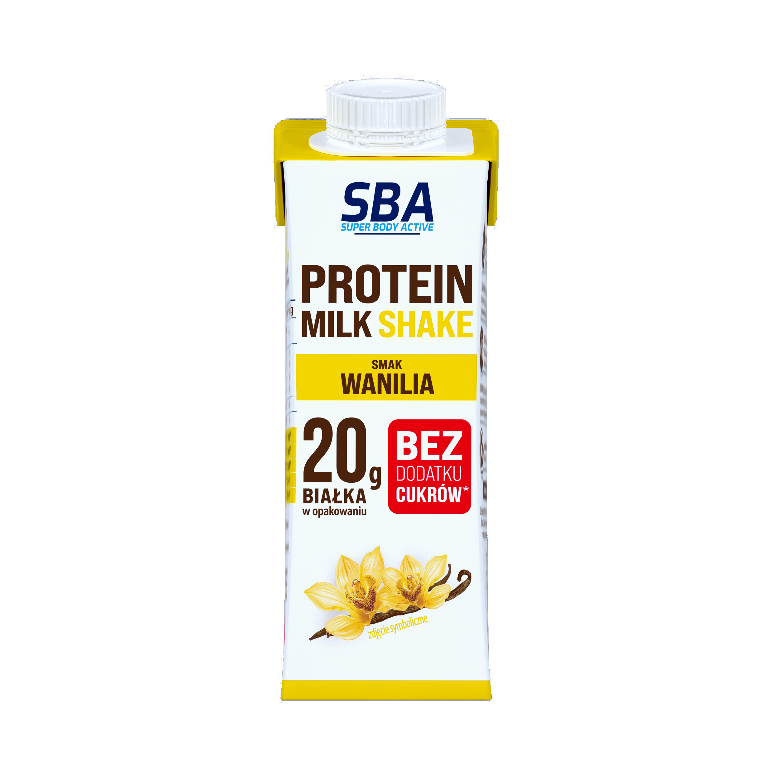 Mlekovita Napój Mleczny Proteinowy Smak Wanilia Sba 265G