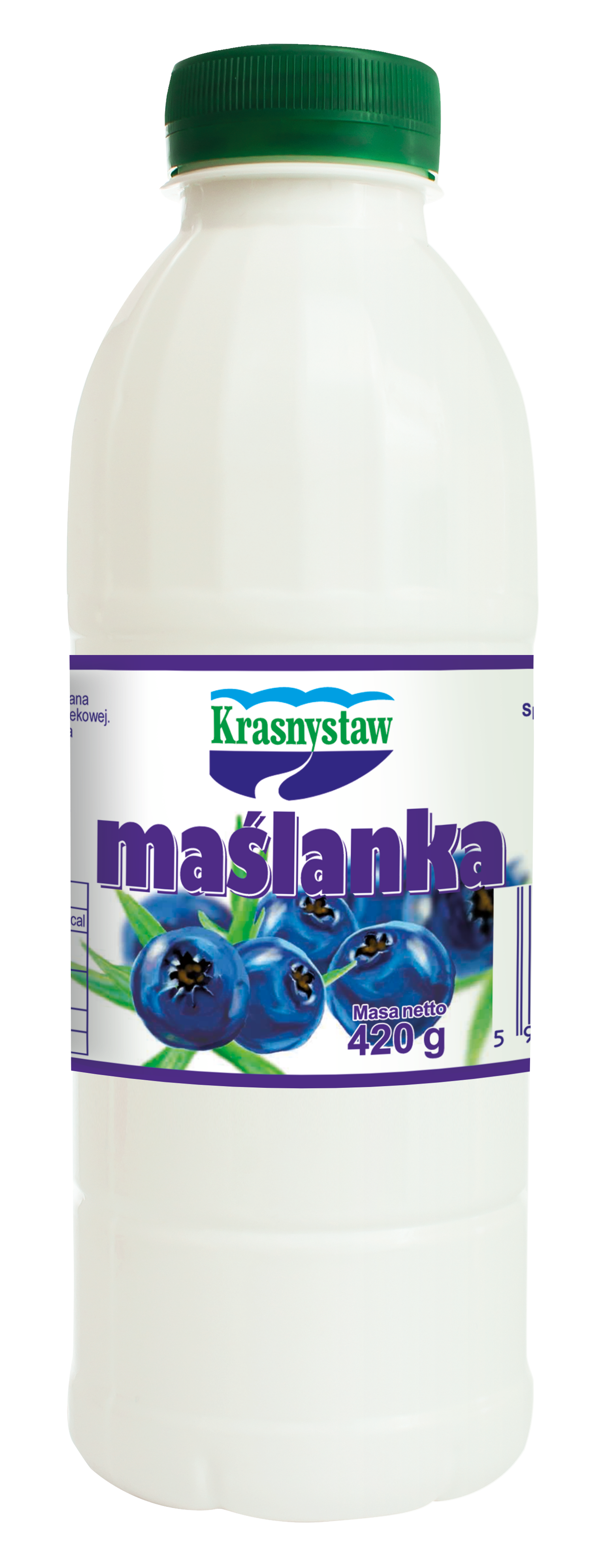 Krasnystaw Maślanka Jagodowa 420 G