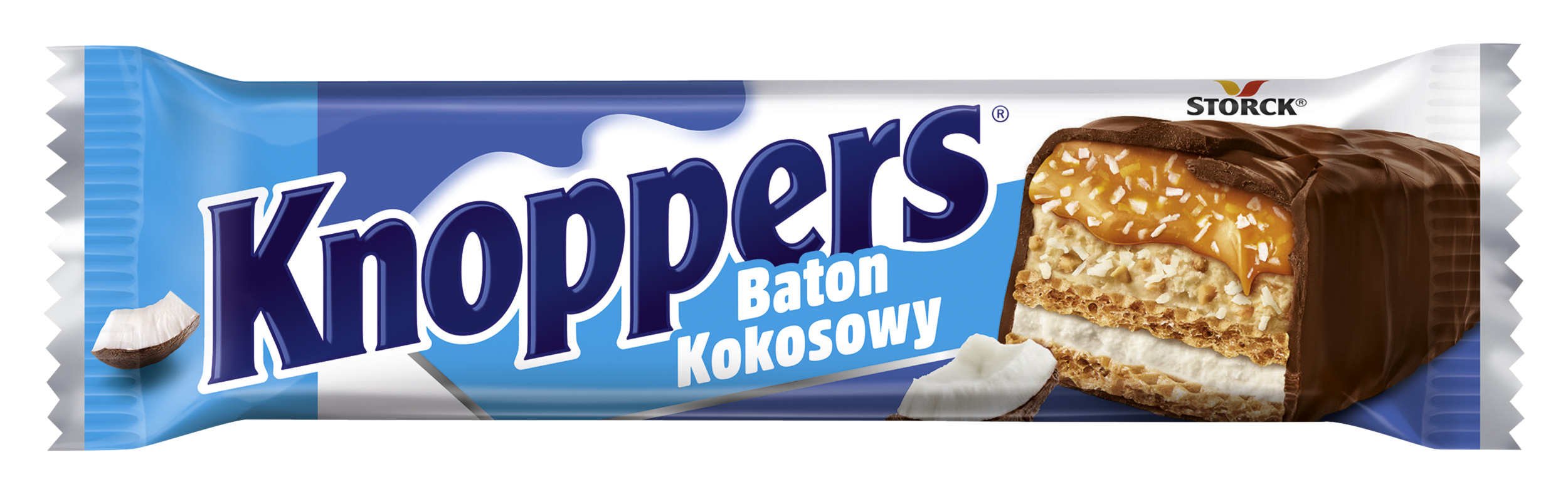Knoppers Baton Kokosowy 40G