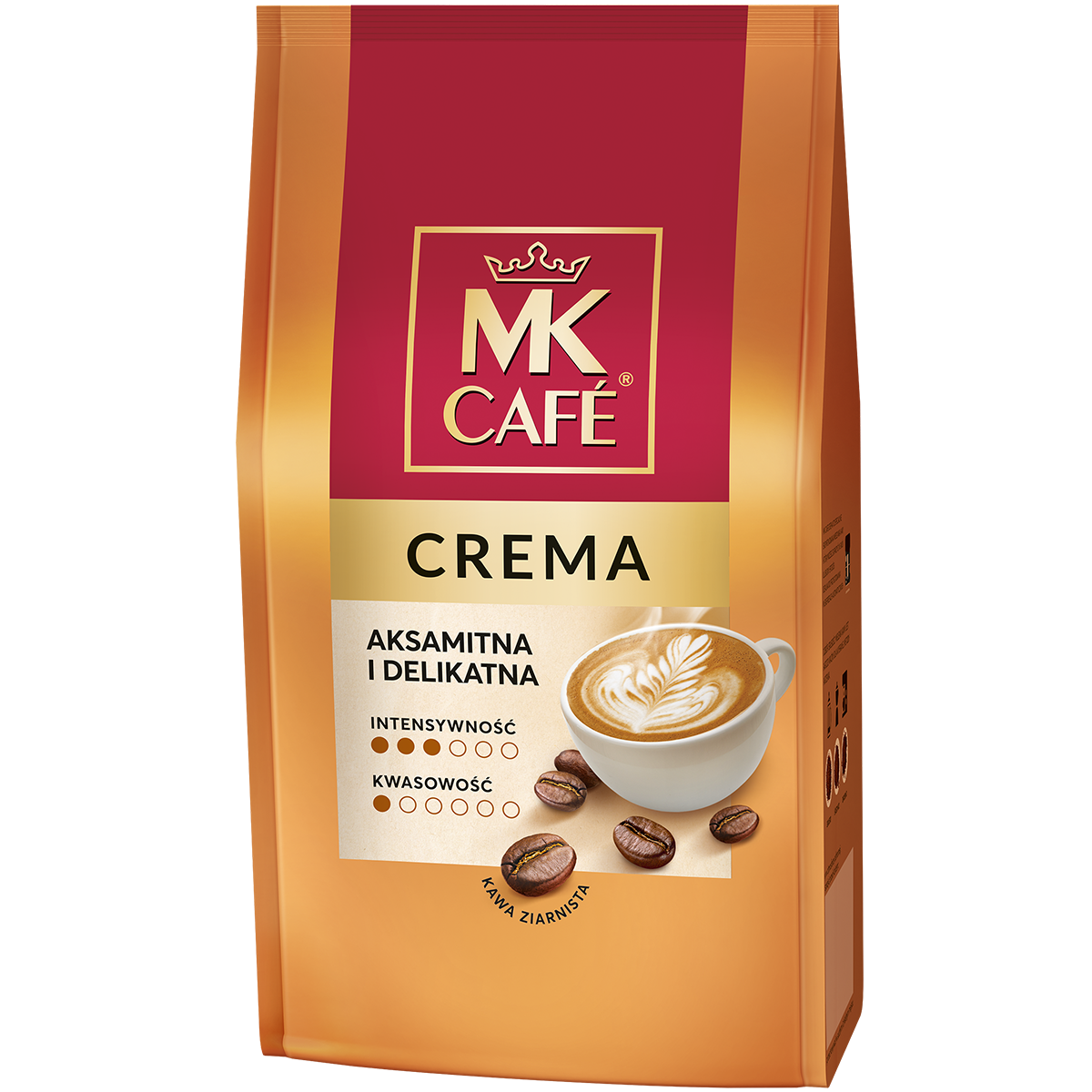Mk Cafe Crema 1Kg Kawa Palona Ziarnista
