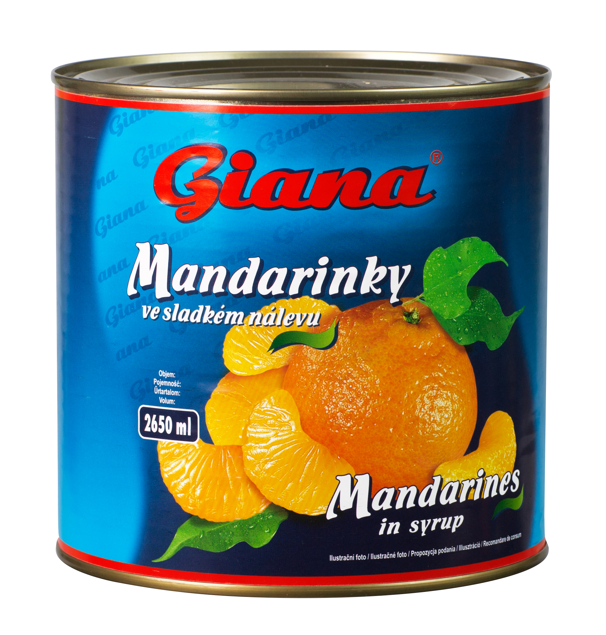 Mandarynki W Zalewie 2650Ml Giana