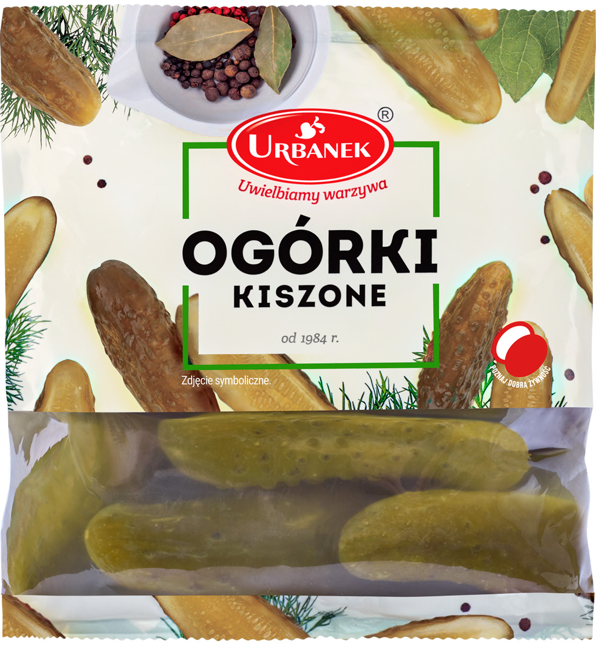 Ogórki Kiszone Polska 400G Urbanek