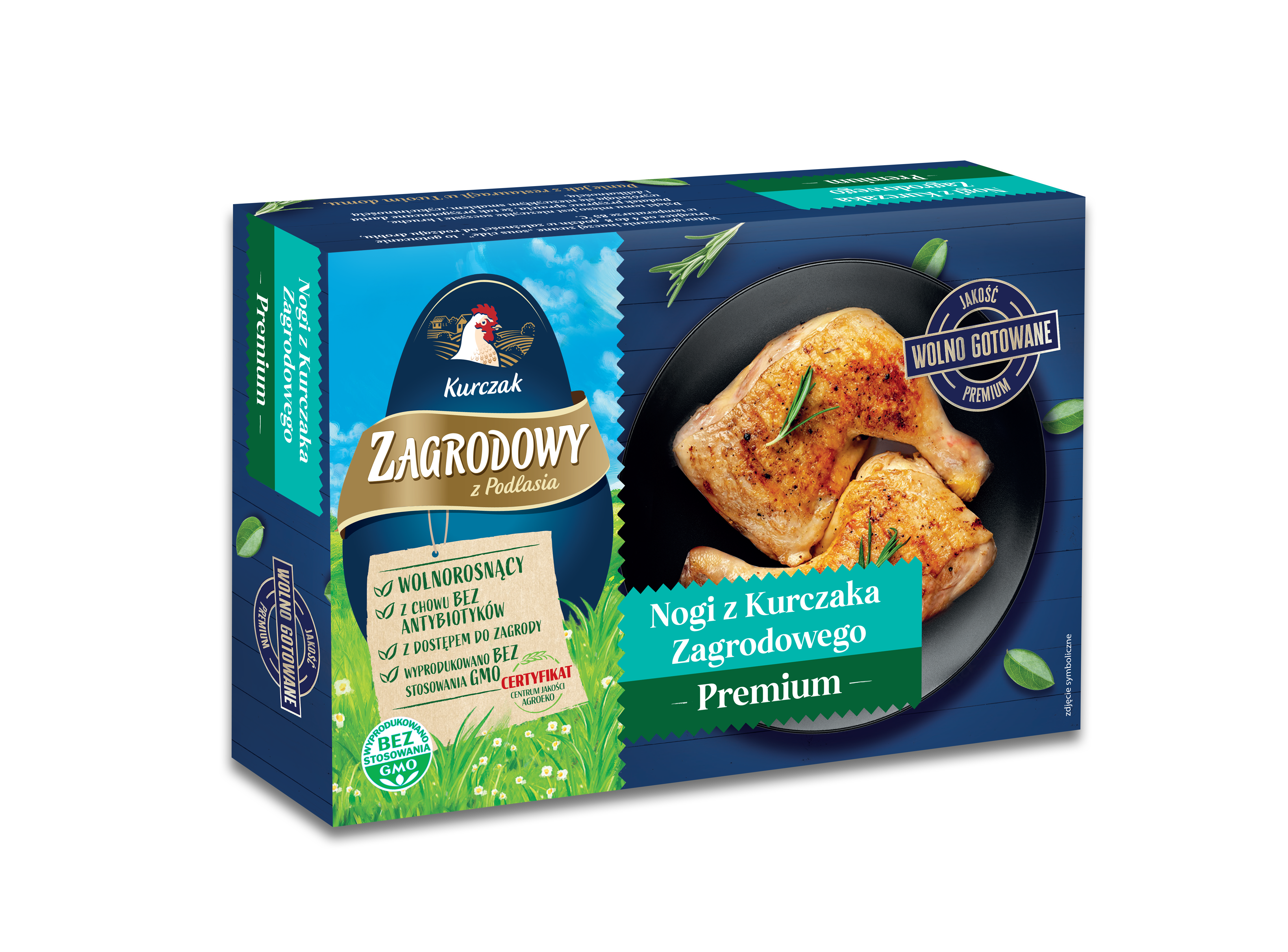 Zagrodowy Nogi Z Kurczaka Zagrodowego Wolno Gotowane 500 G