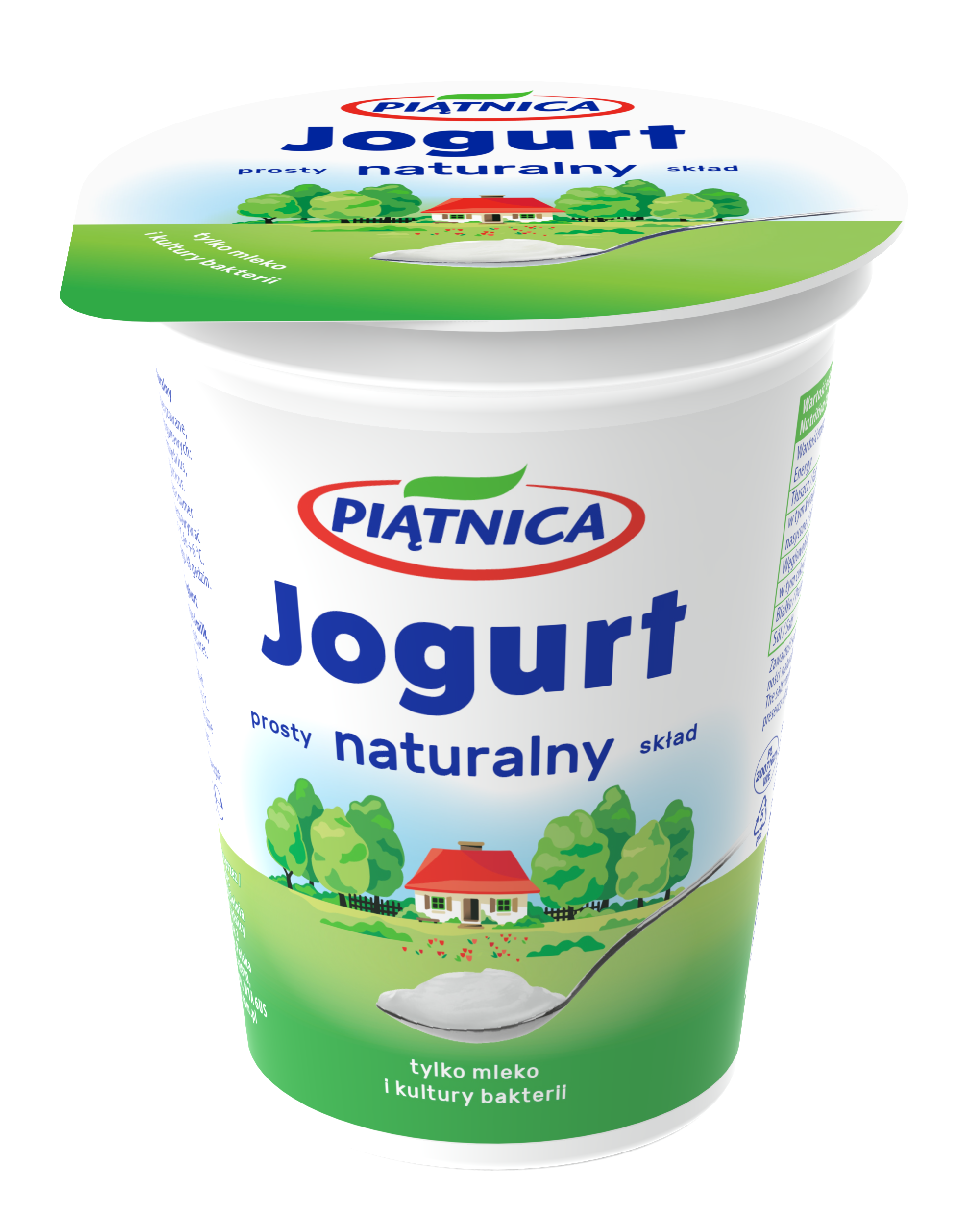 Piątnica Jogurt Naturalny 330 G