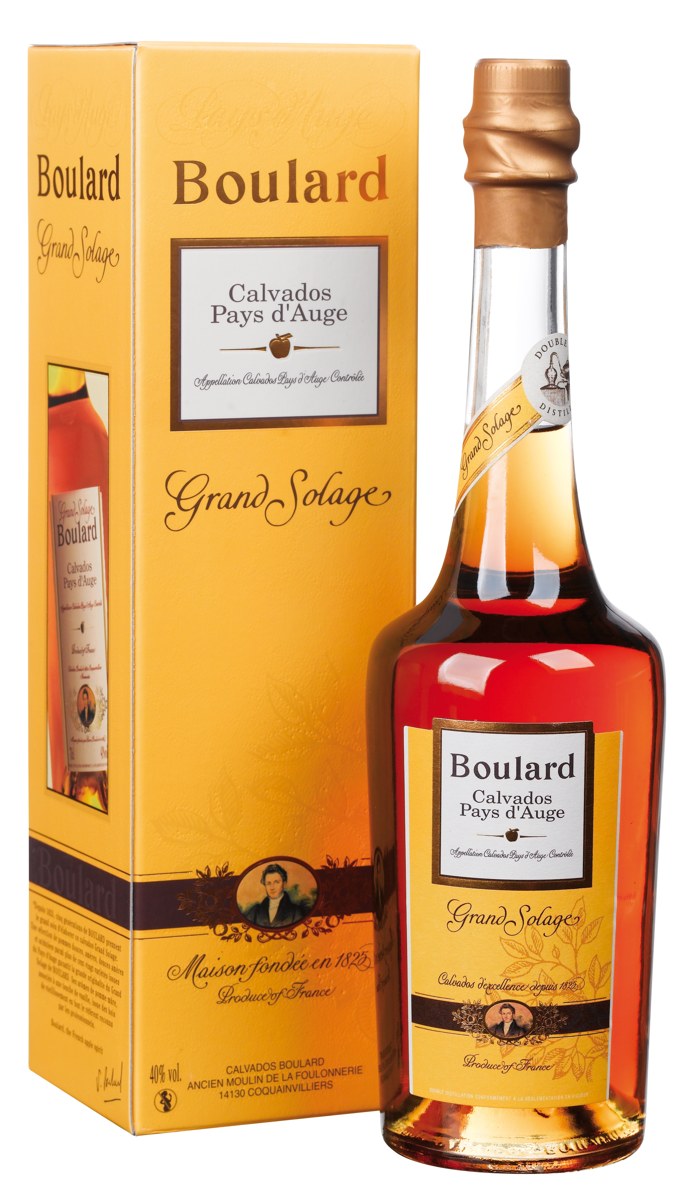 Calvados Boulard Grand Solage 40% 0,7L Karton