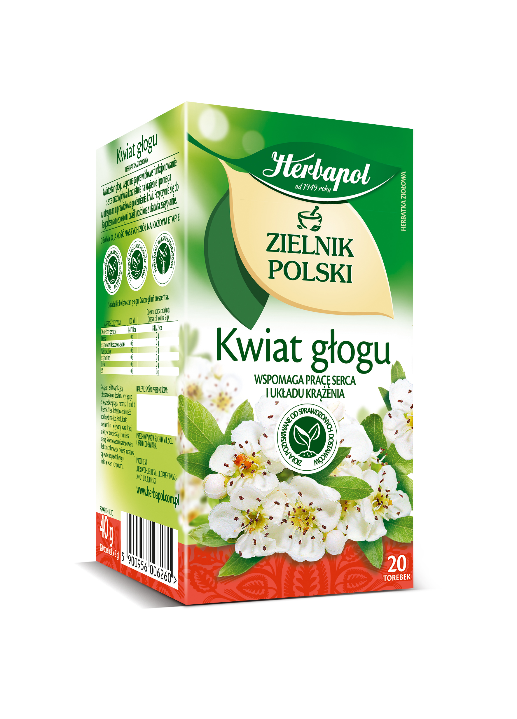Zielnik Polski Kwiat Głogu 20Tb/40G