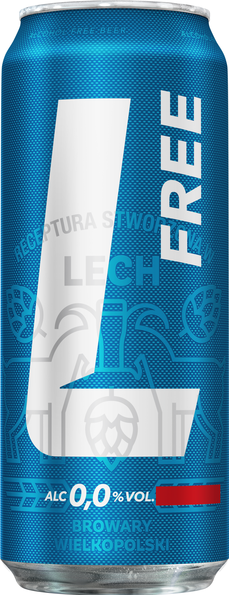 Piwo Lech Free Puszka 500Ml Kaucja