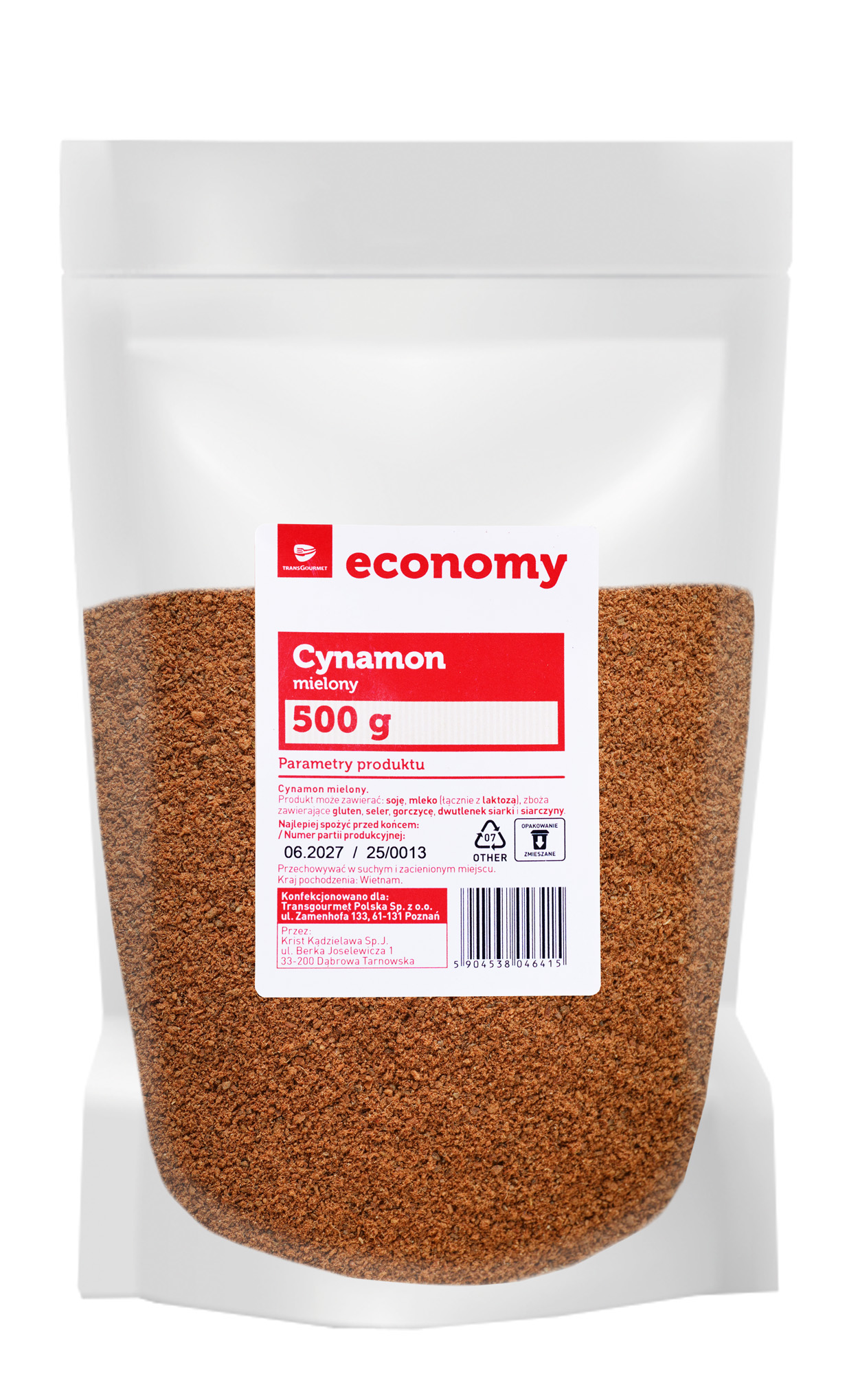 Tge Cynamon Mielony 500 G