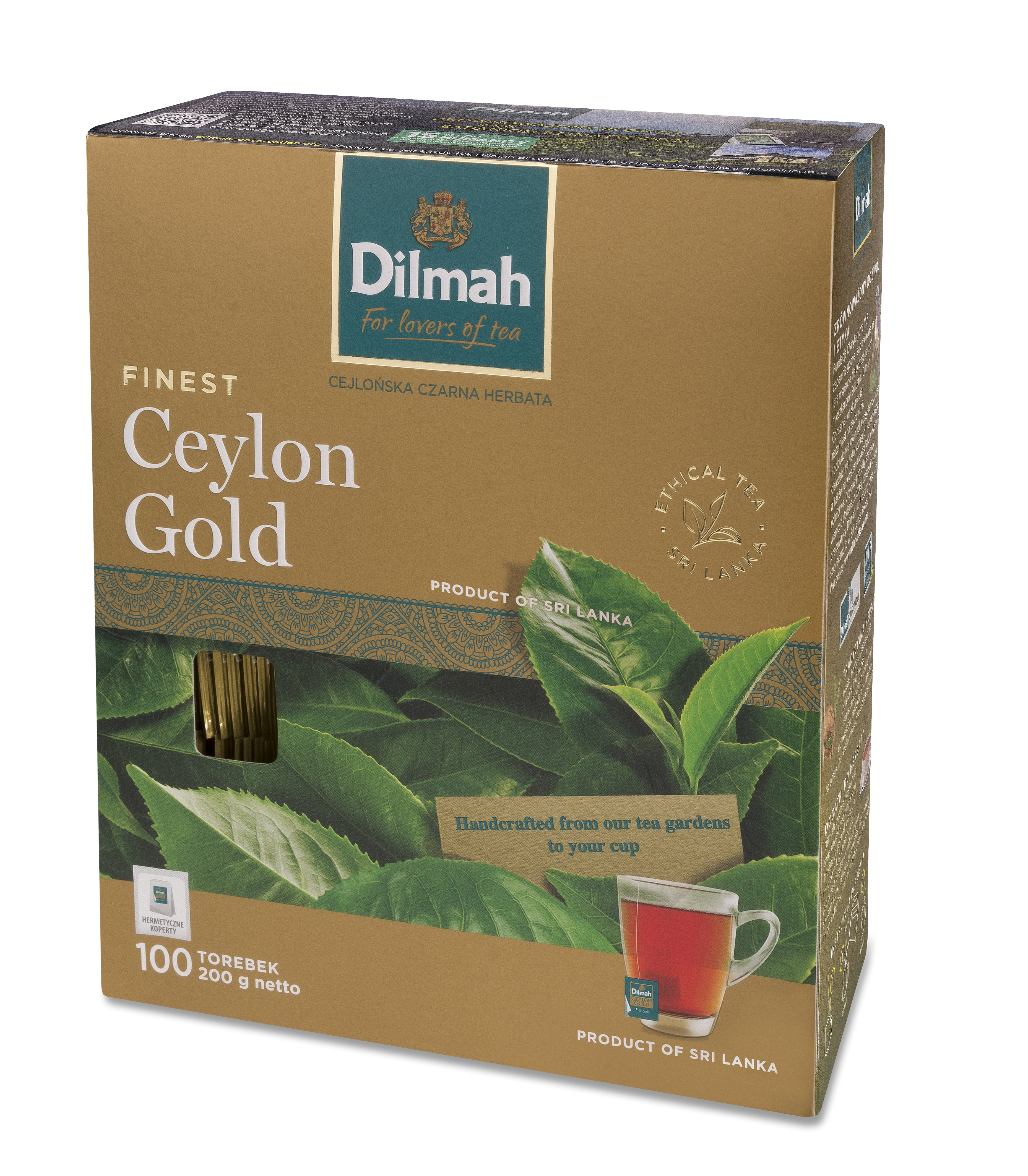 Dilmah Ceylon Gold 100X2 G