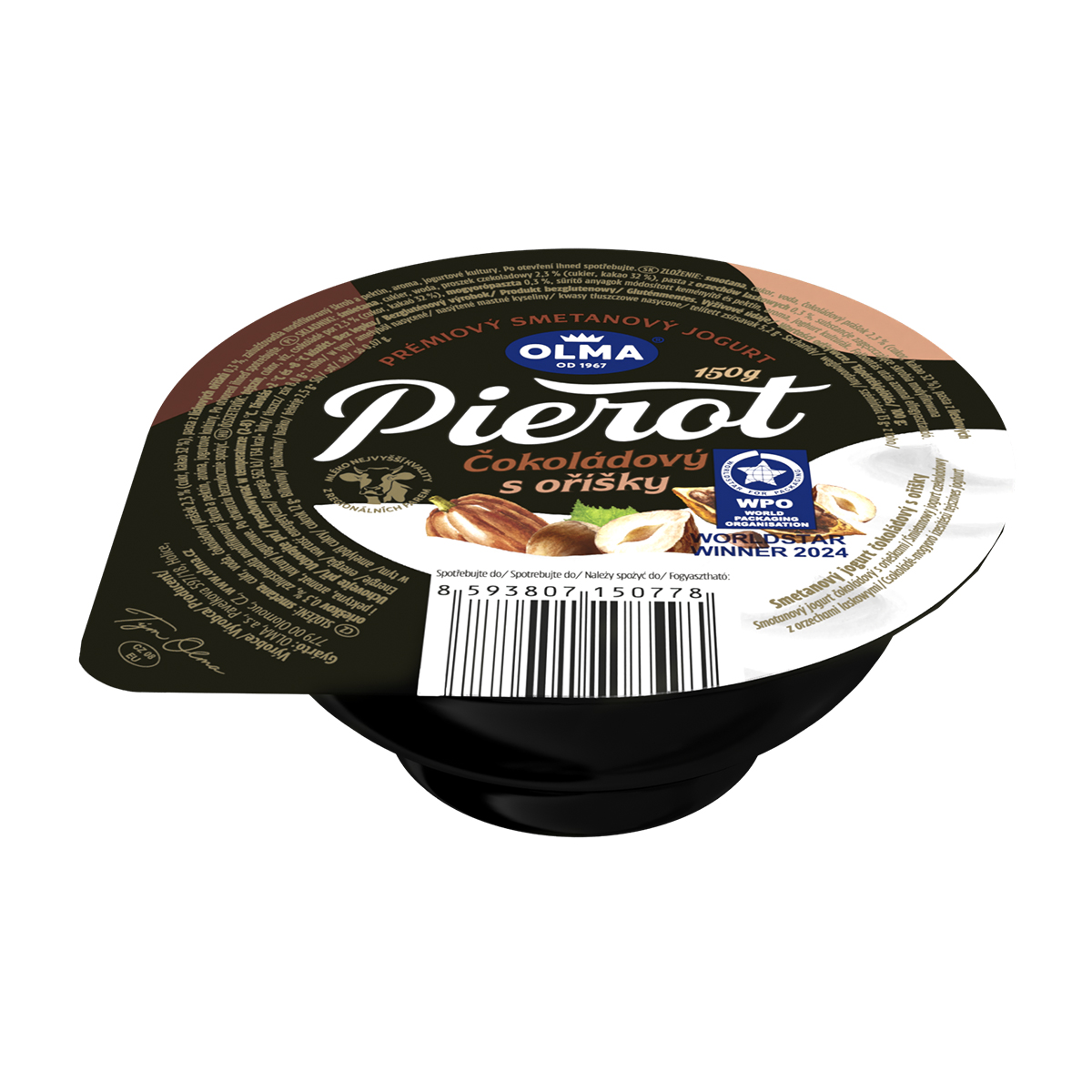 Olma Jogurt Pierot Czekolada Orzech 150G