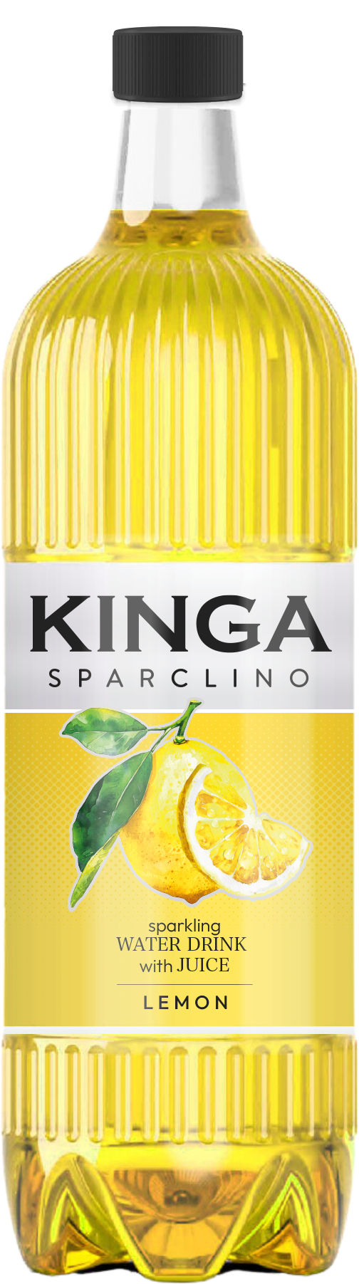 Kinga Sparclino Water Drink – Lemon 1000Ml Kaucja
