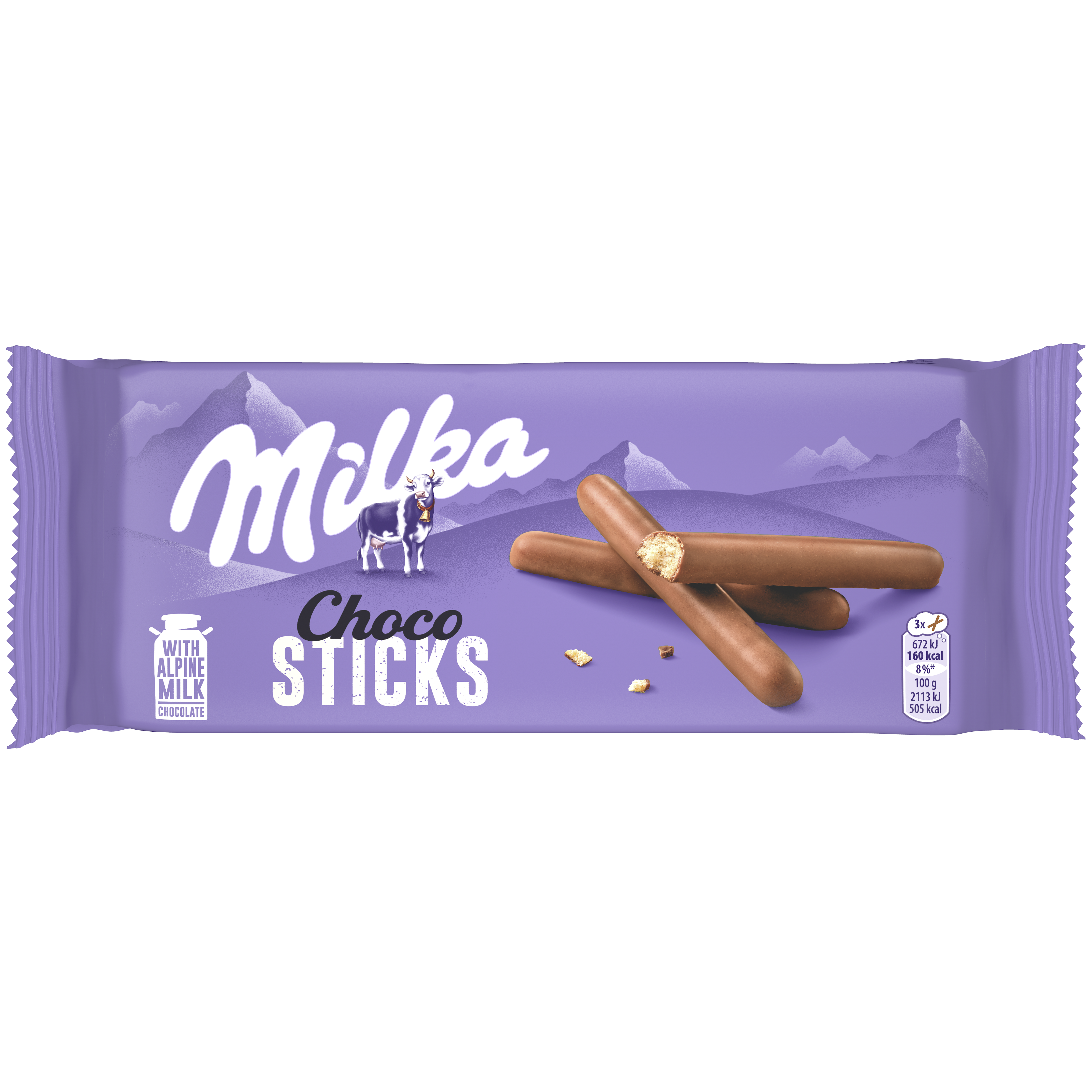 Milka Choco Sticks 112G