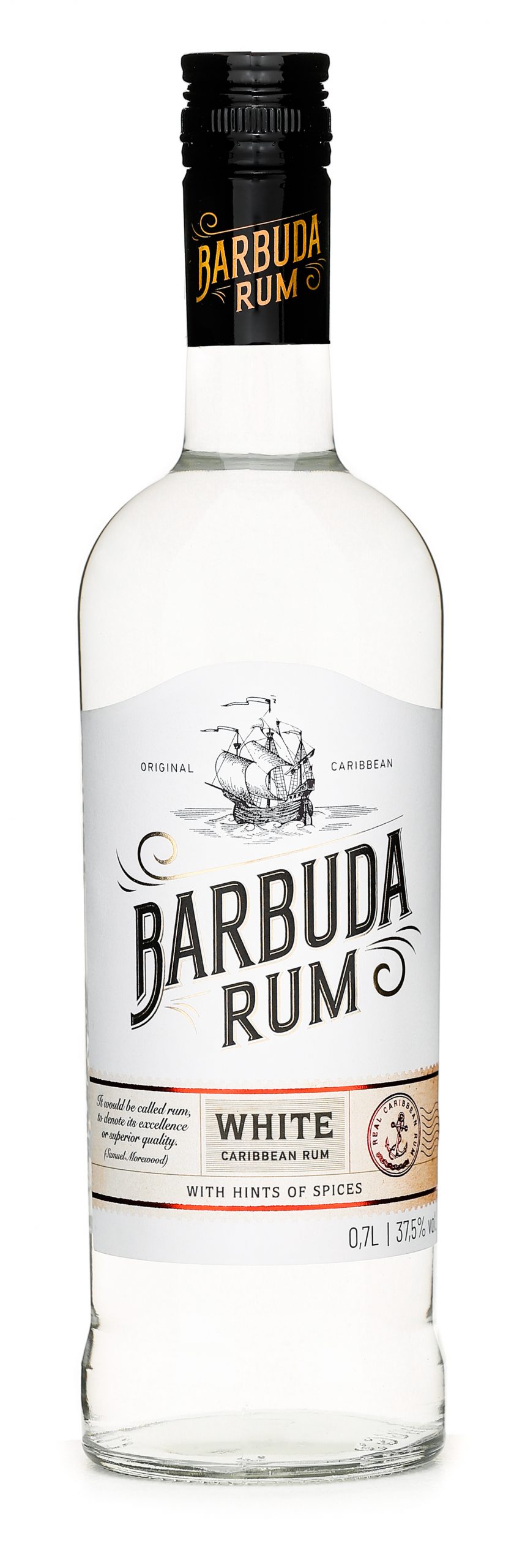 Barbuda Rum White 37,5% 0,7L