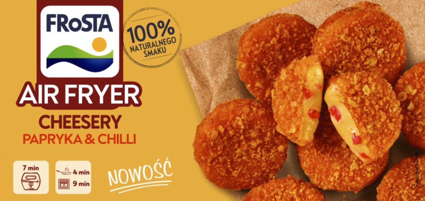 Frosta Airfryer- Cheesery Papryka I Chilli 200G