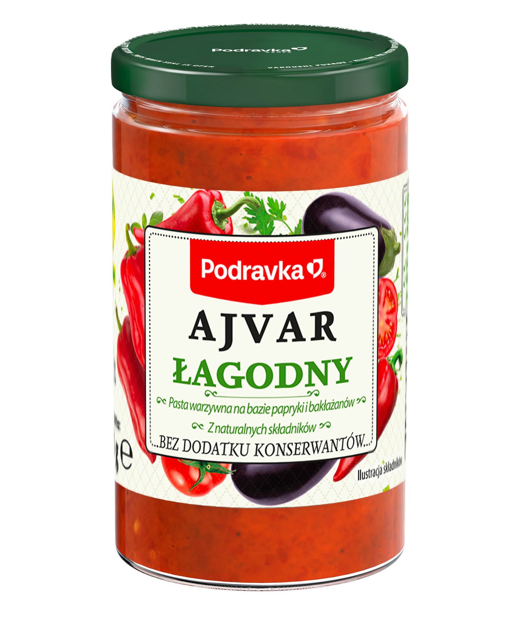 Podravka Ajvar Łagodny 350 G