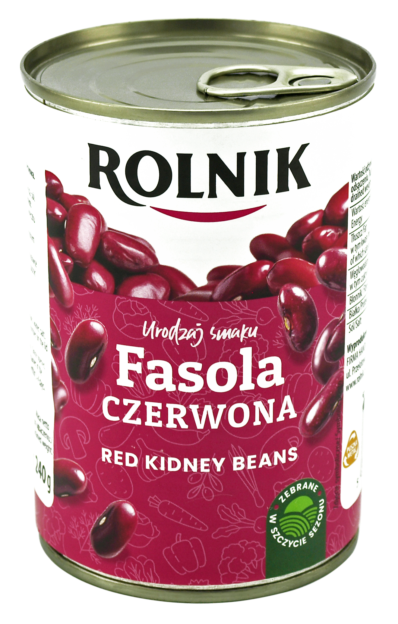 Fasola Czerwona 425 Ml Rolnik