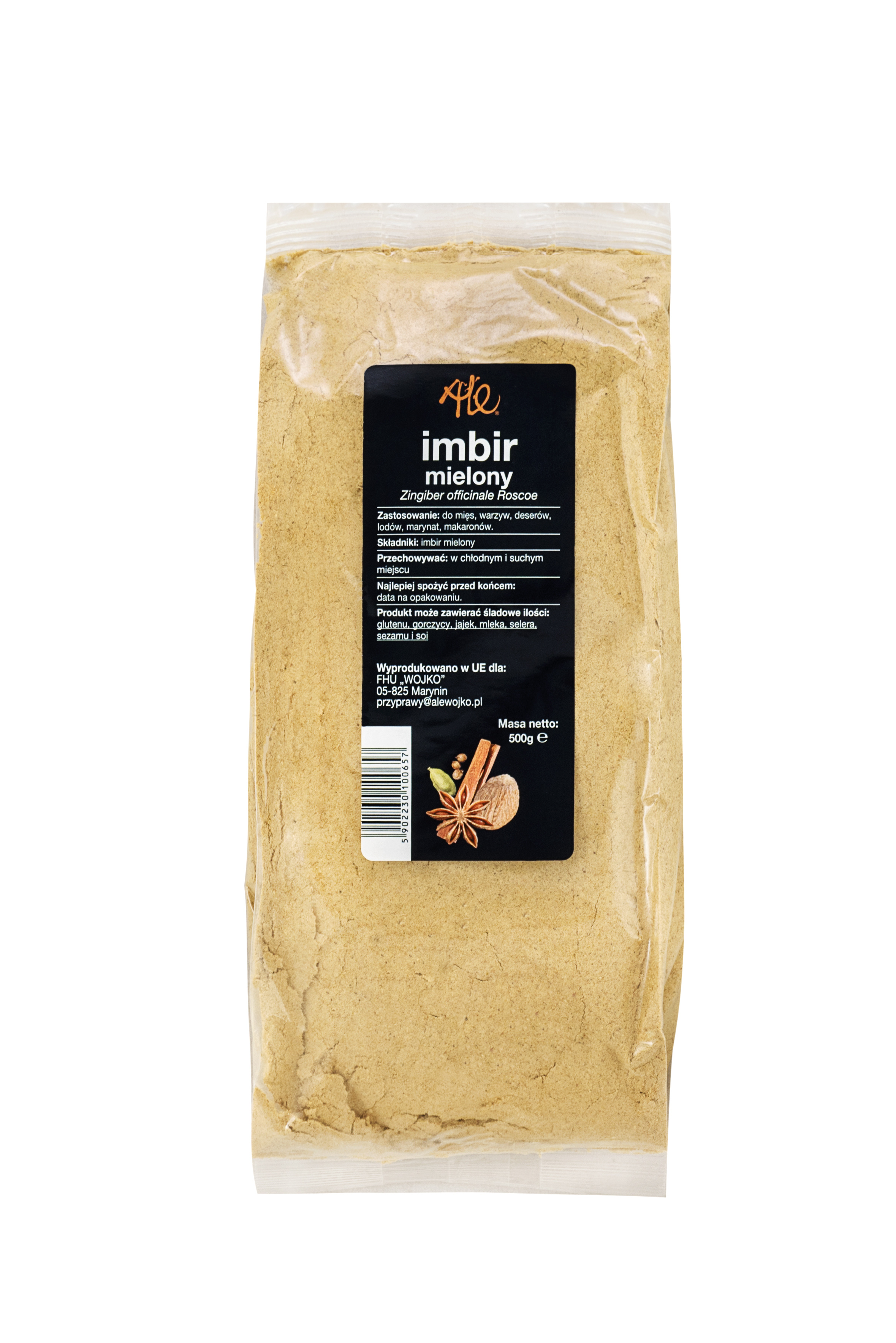 Master Cook Polska Imbir Mielony 500G