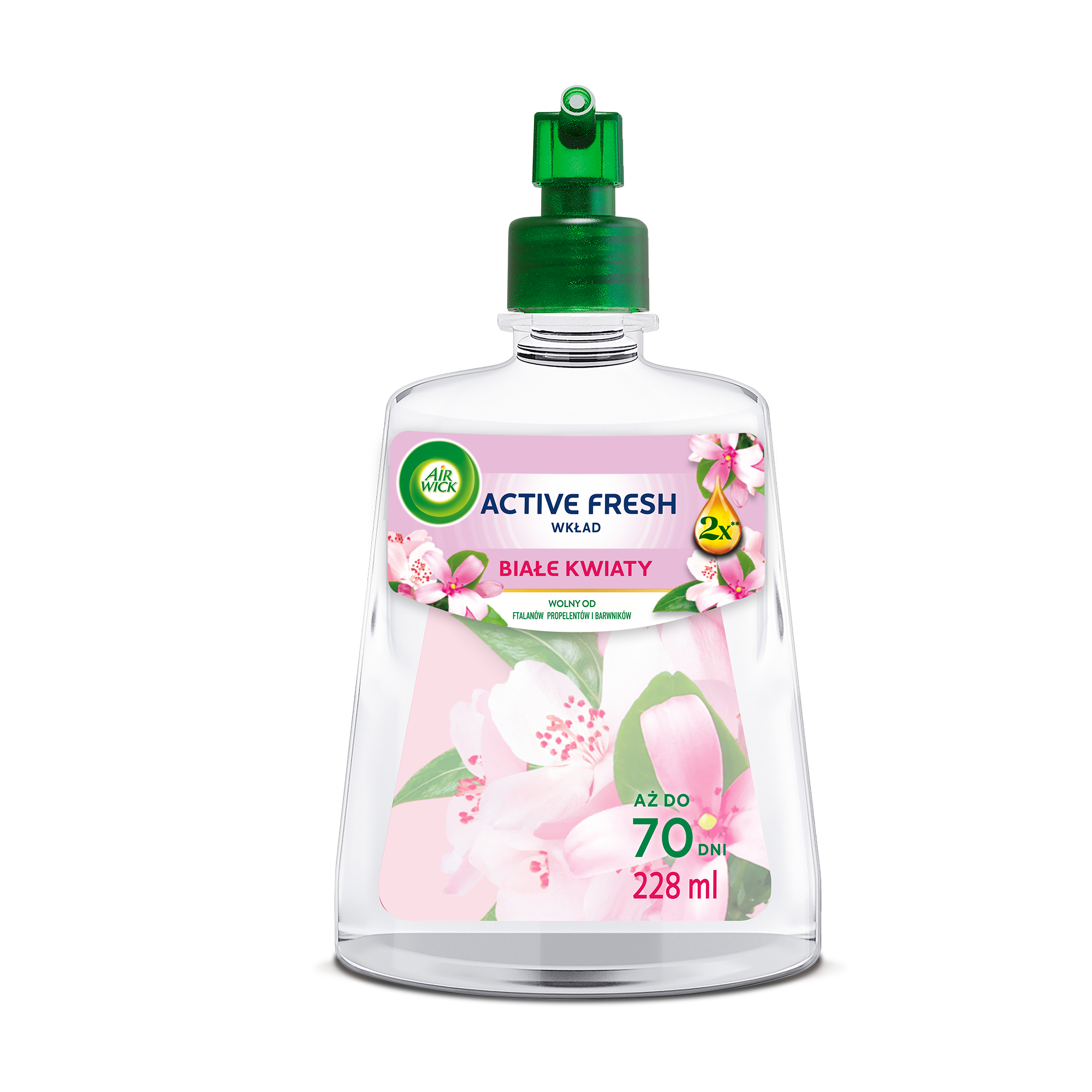 Air Wick Active Fresh Białe Kwiaty/ Jasmine Boquet 228 Ml Wkład