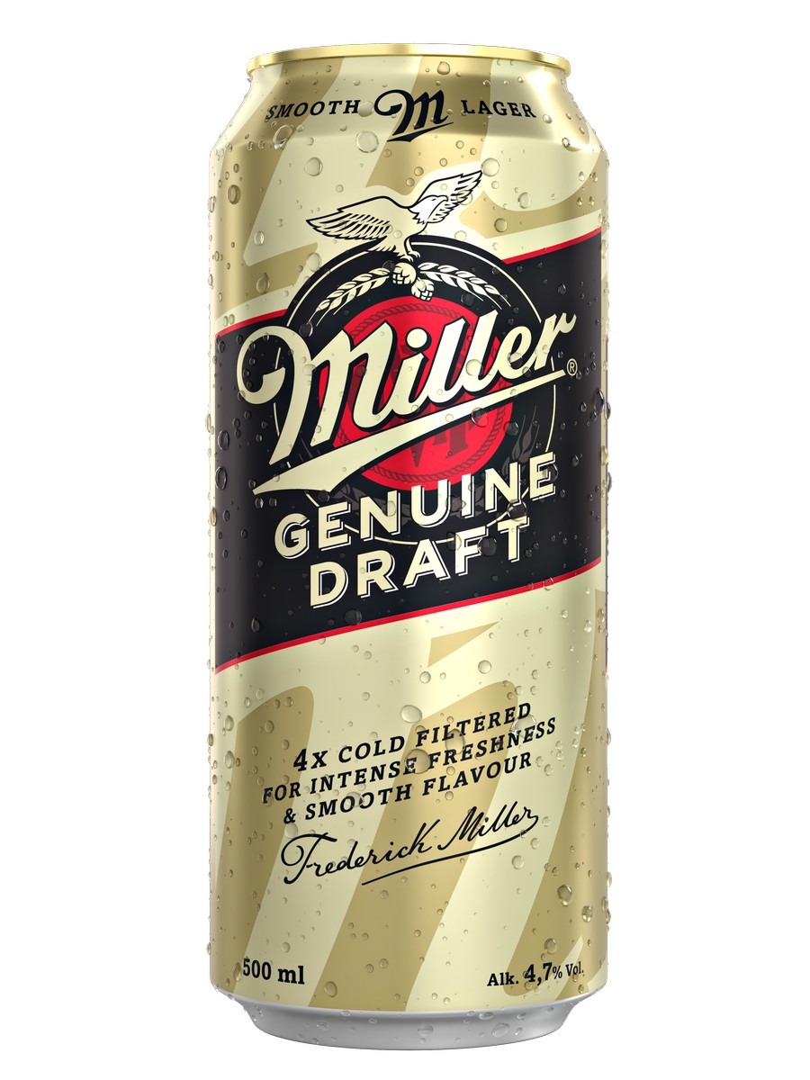 Piwo Miller Genuine Draft 4,7% 500 Ml Puszka Kaucja