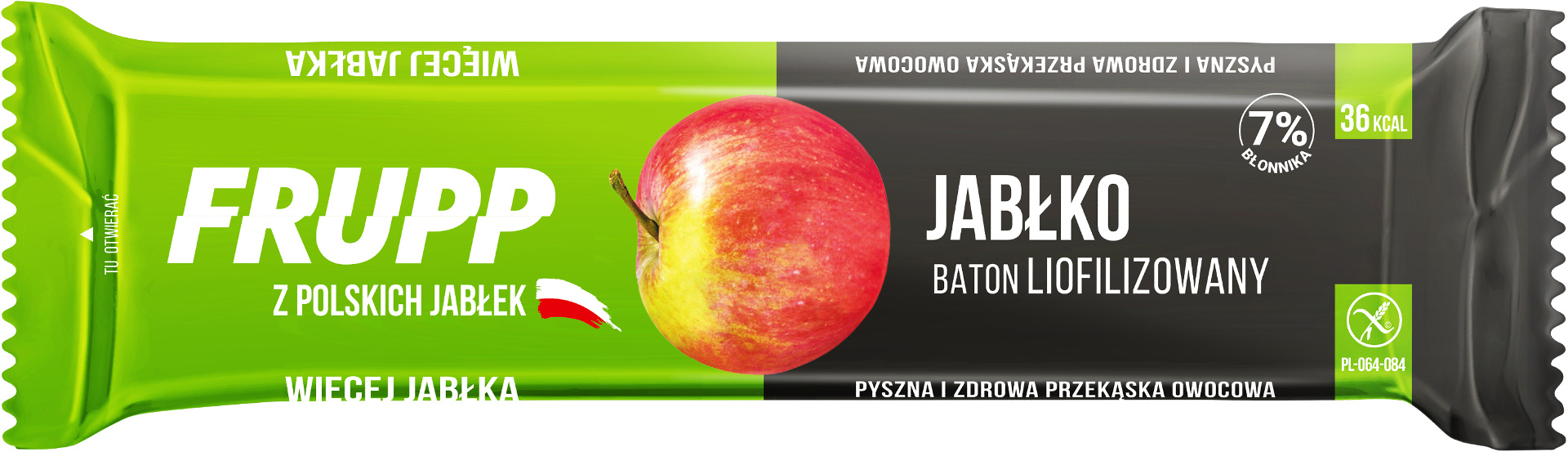 Baton Liofilizowany Frupp Jabłko 9G