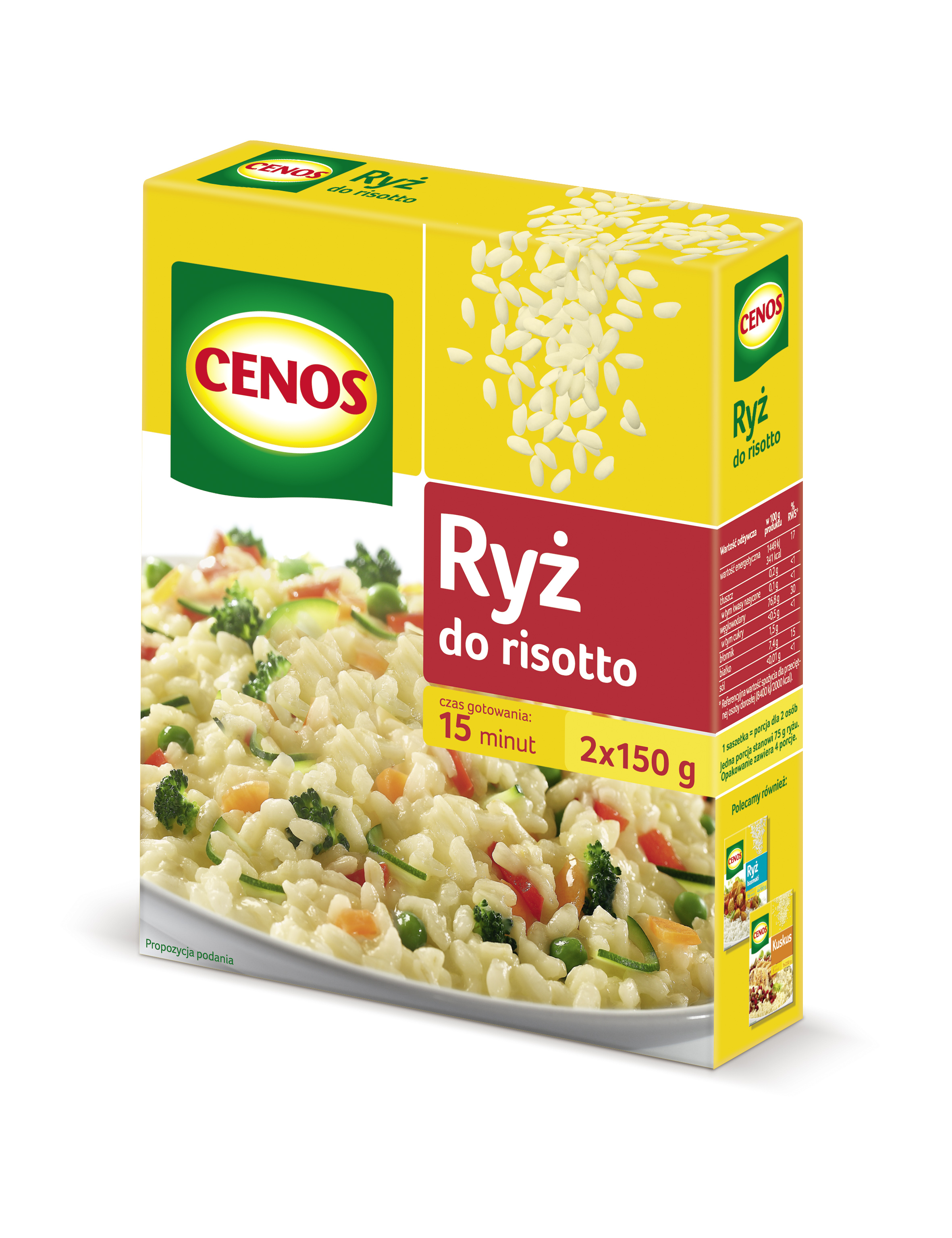Cenos Ryż Do Risotto 2X150G