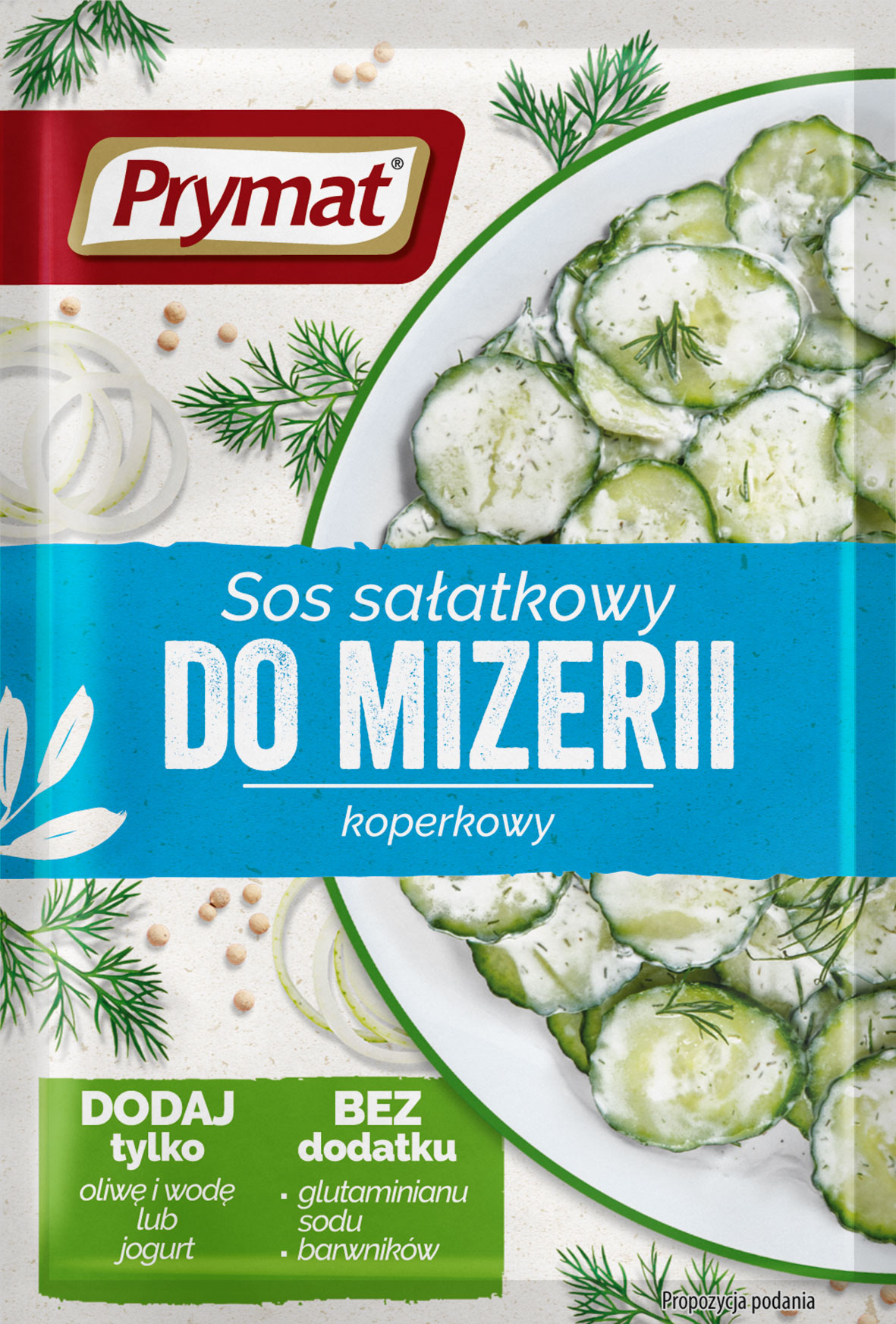 Sos Sałatkowy Do Mizerii Koperkowy 9G Prymat