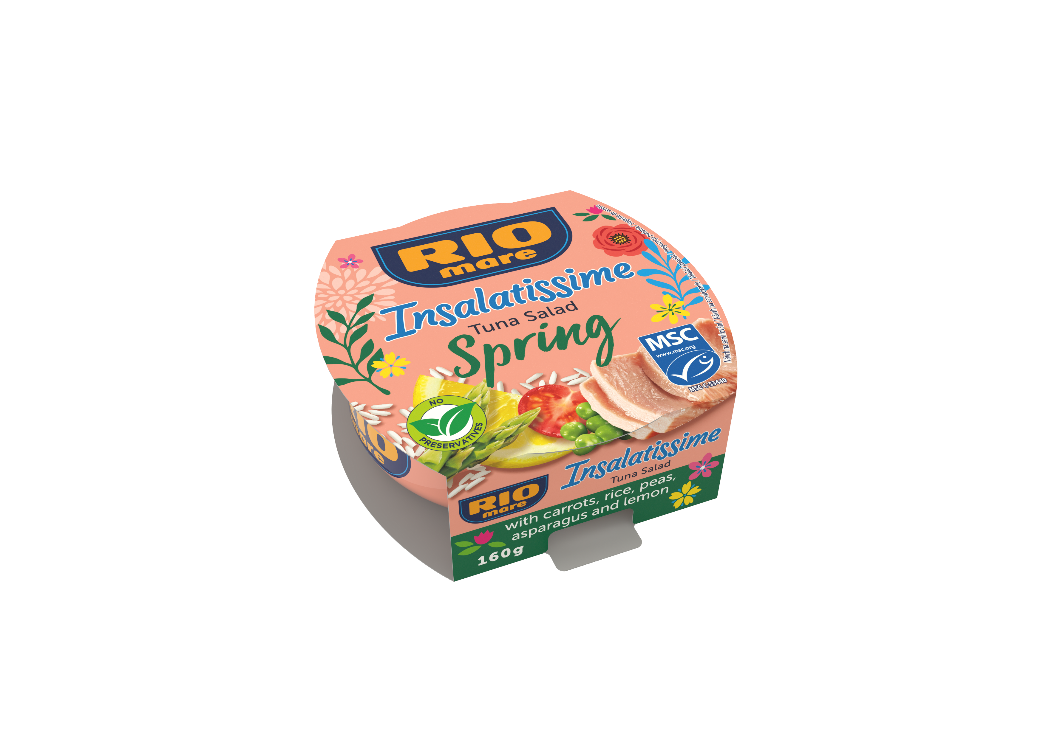 Rio Mare Insalatissime Spring Danie Z Warzyw I Tuńczyka 160G