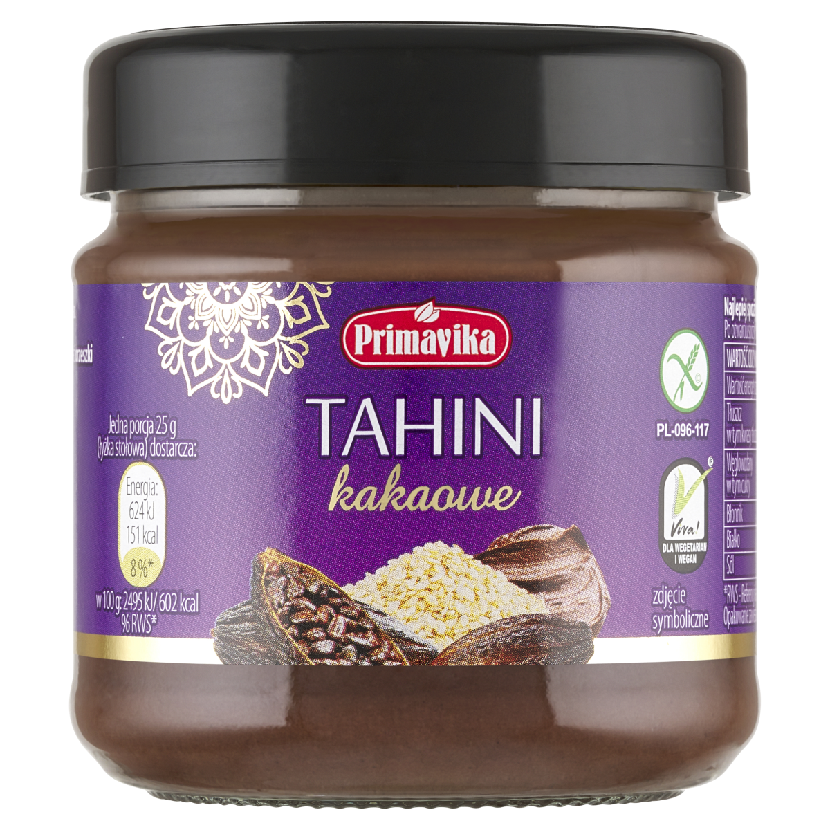 Primavika Tahini Kakaowe 185 G