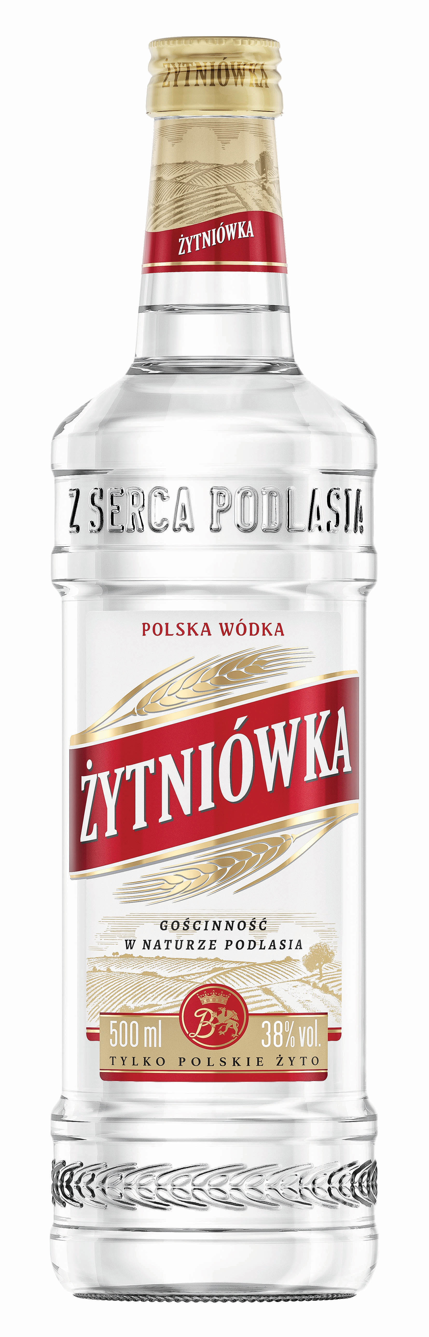 Wódka Czysta 38% Żytniówka 500Ml