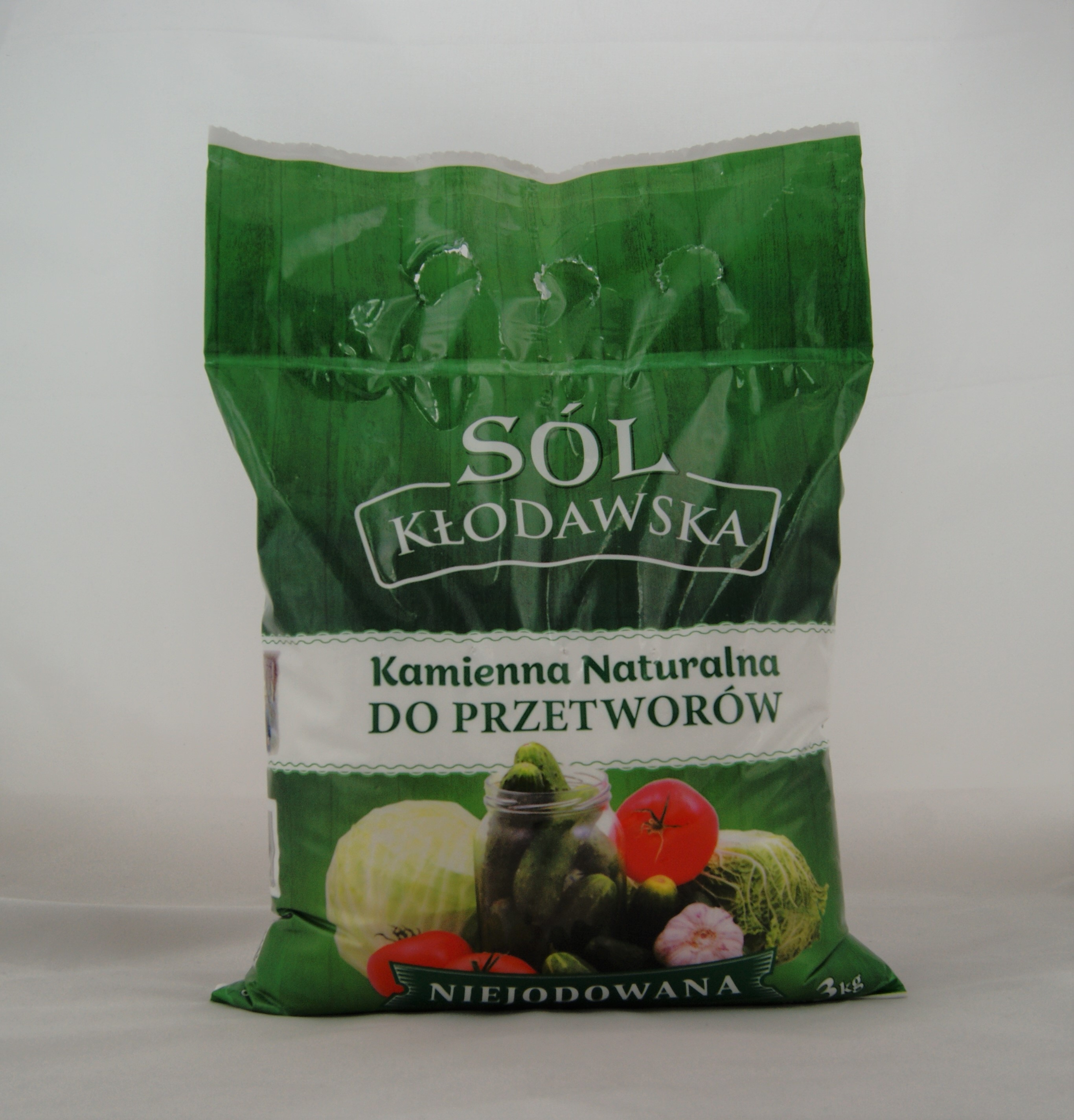 Kłodawska Sól Kamienna Niejodowana 3 Kg