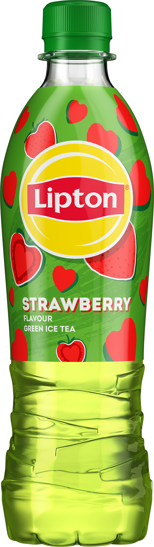 Lipton Green Strawberry 0,5 L- Kaucja